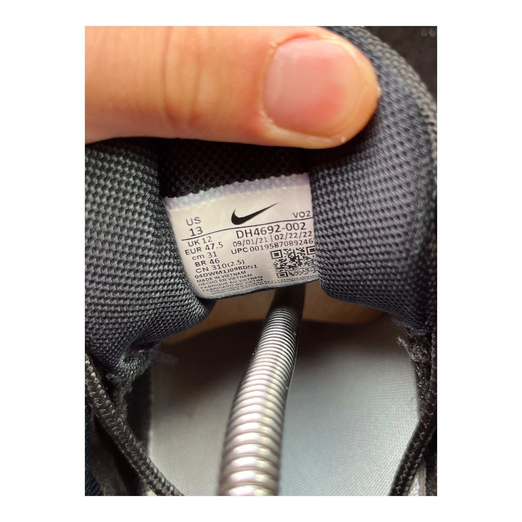 Nike Hot Step Air Terra Drake NOCTA Schwarz Gelb (47.5EU)