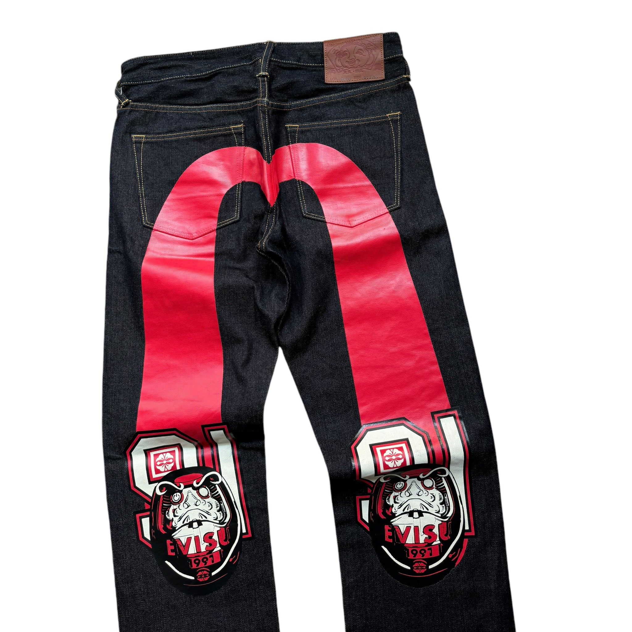 Evisu Daicock baggy jeans (S)