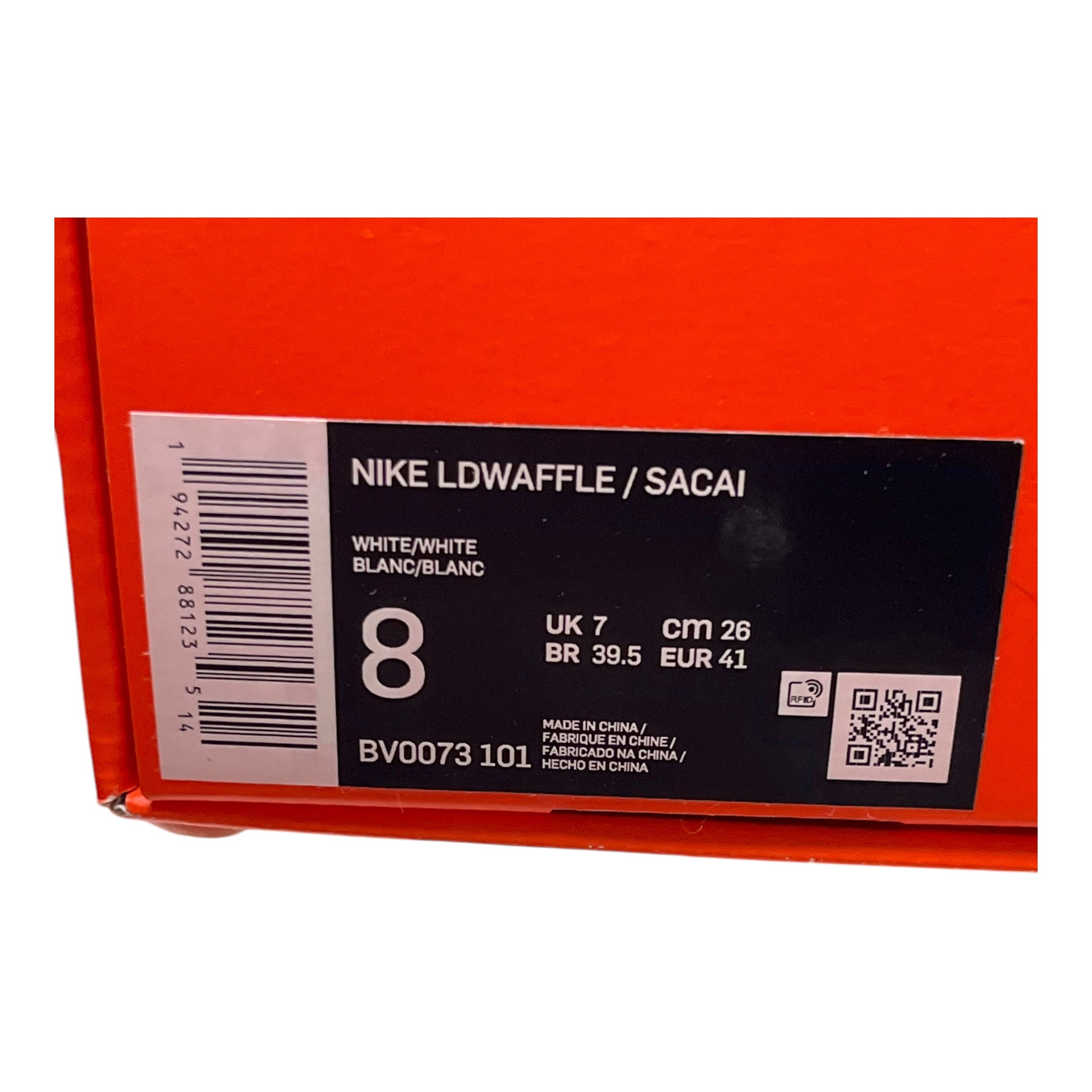 Nike LD Waffle Sacai Nylon White (41EU)