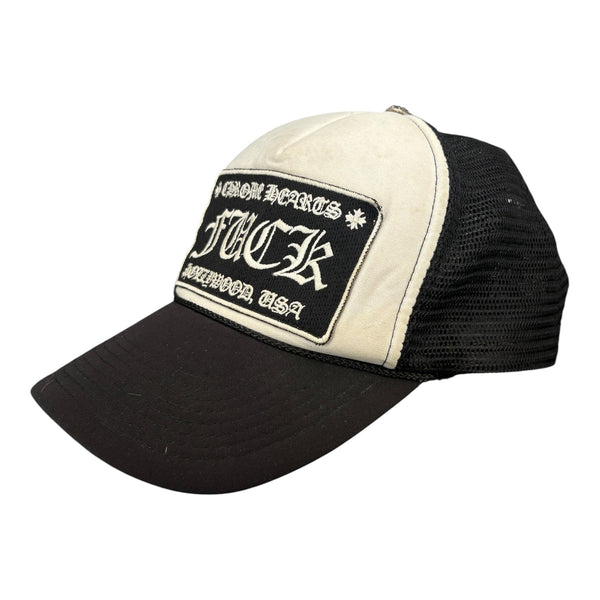 Casquette Cap Trucker Chrome Hearts Hollywood « Fuck »