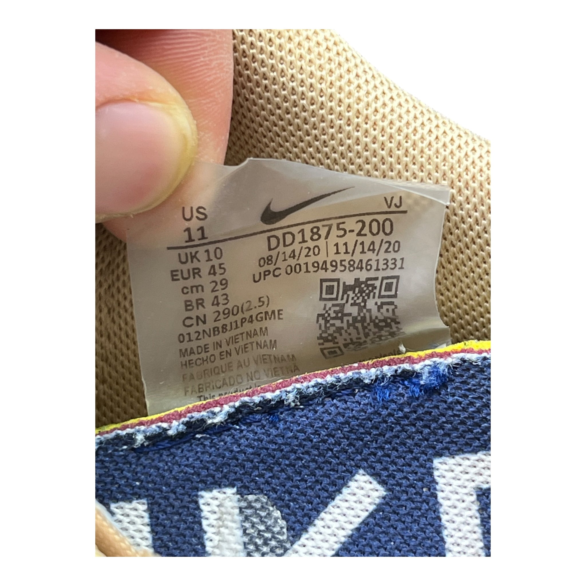 Nike Vaporwaffle Sacai Tan Navy (45EU)