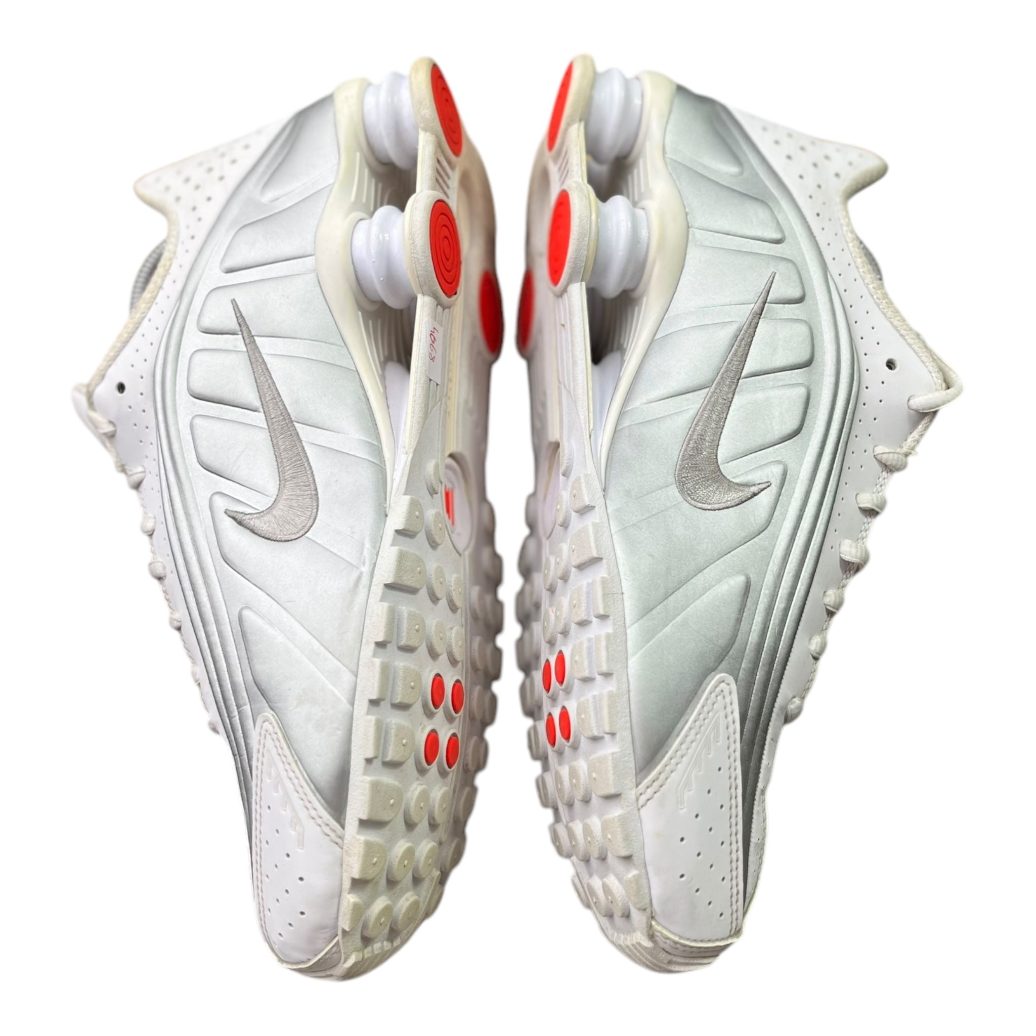 Nike Shox R4 White Metallic Silver (43EU)