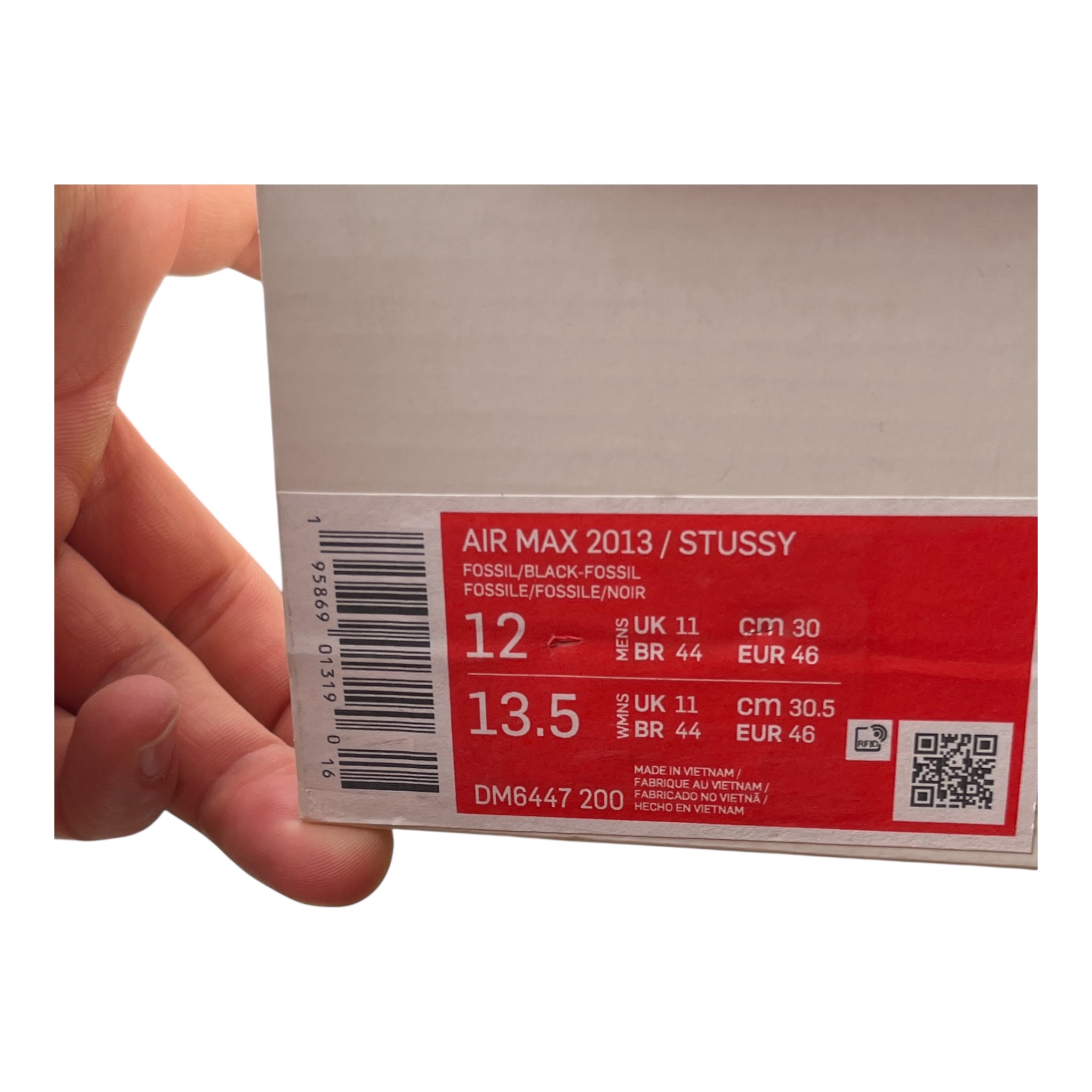 Nike Air Max 2013 Stussy Fossil (46EU)