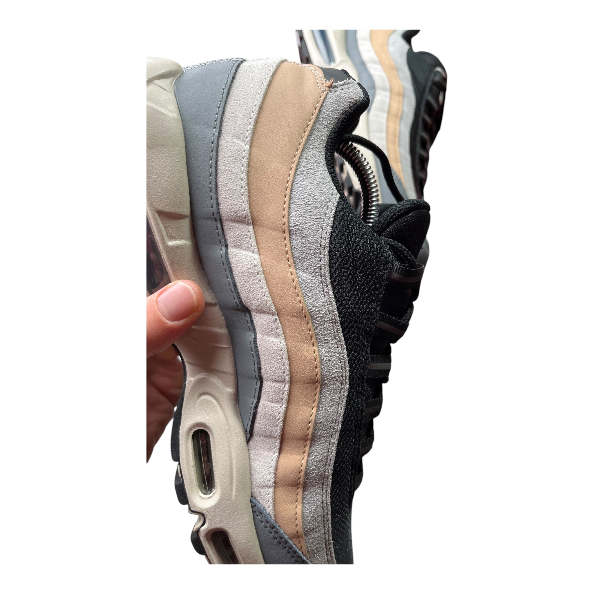 Nike Air Max 95 Black Beige Grey (45EU)