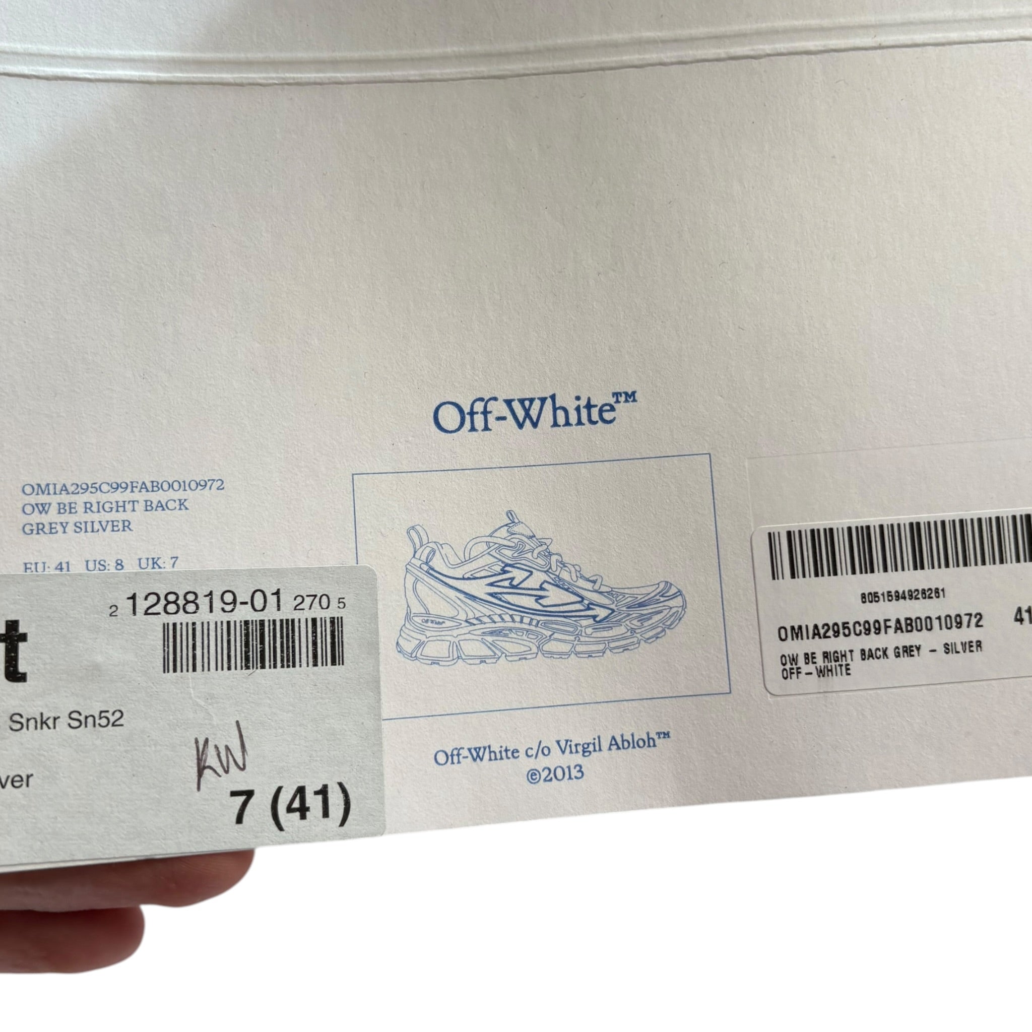 Off-White Be Right Back (41EU)