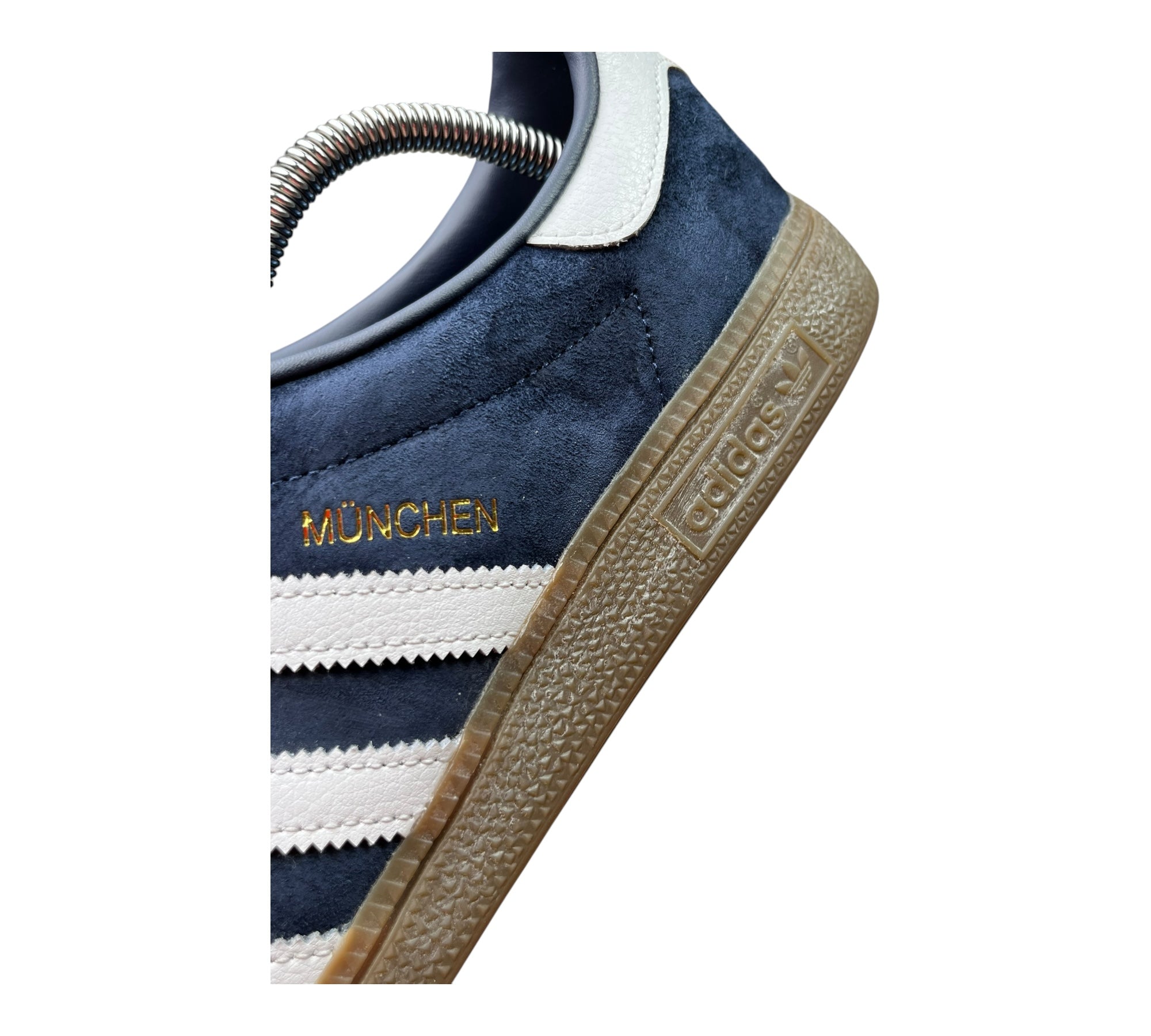 Adidas Munchen Marineblau Weiß Gummi (45 1/3EU)