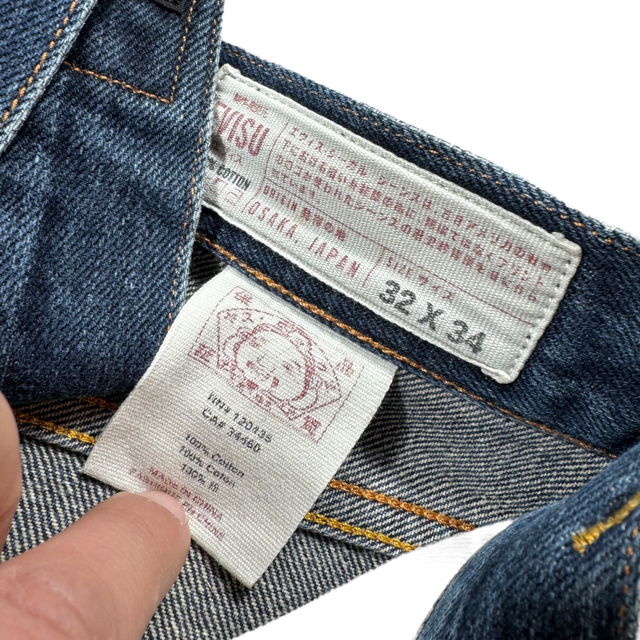 Baggy-Jeans Evisu Möwe (M)