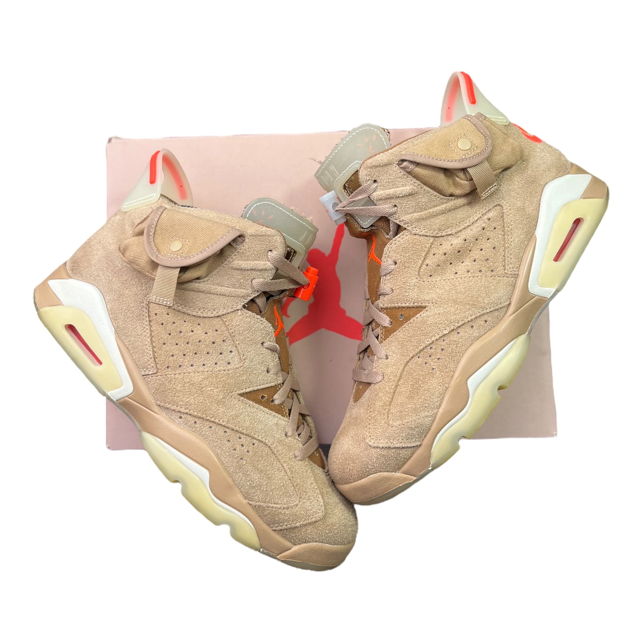 Jordan 6 Retro Travis Scott British Kaki (43EU)