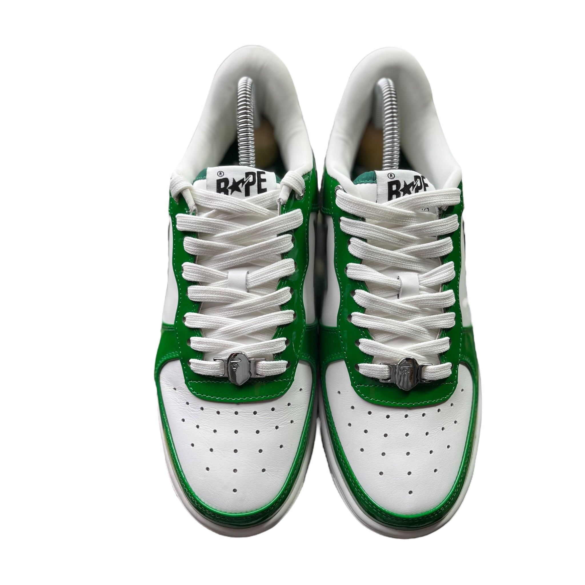 A Bathing Ape Bape Sta White Green (43EU)