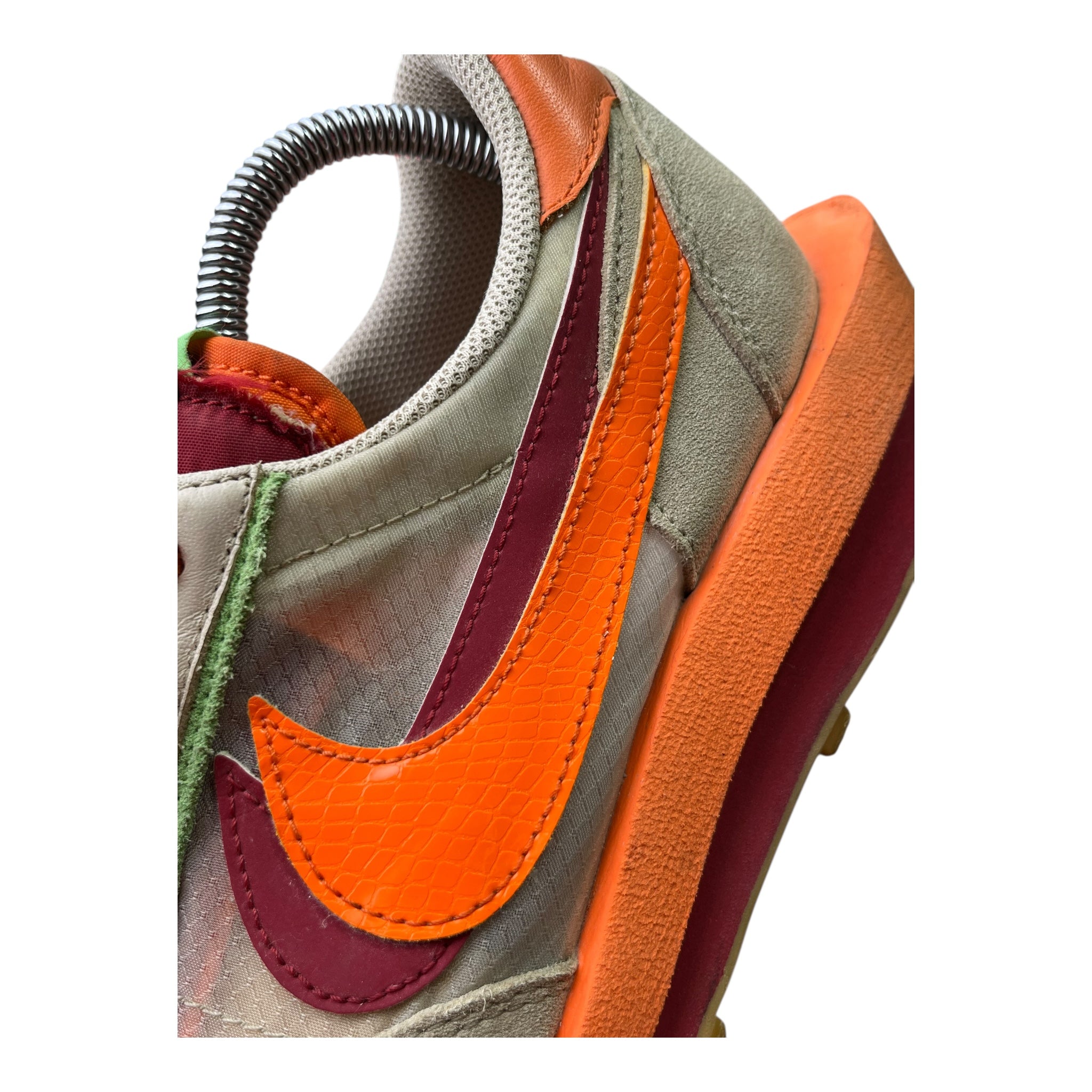 Nike LD Waffle Sacai Clot Net Orange Blaze (44EU)