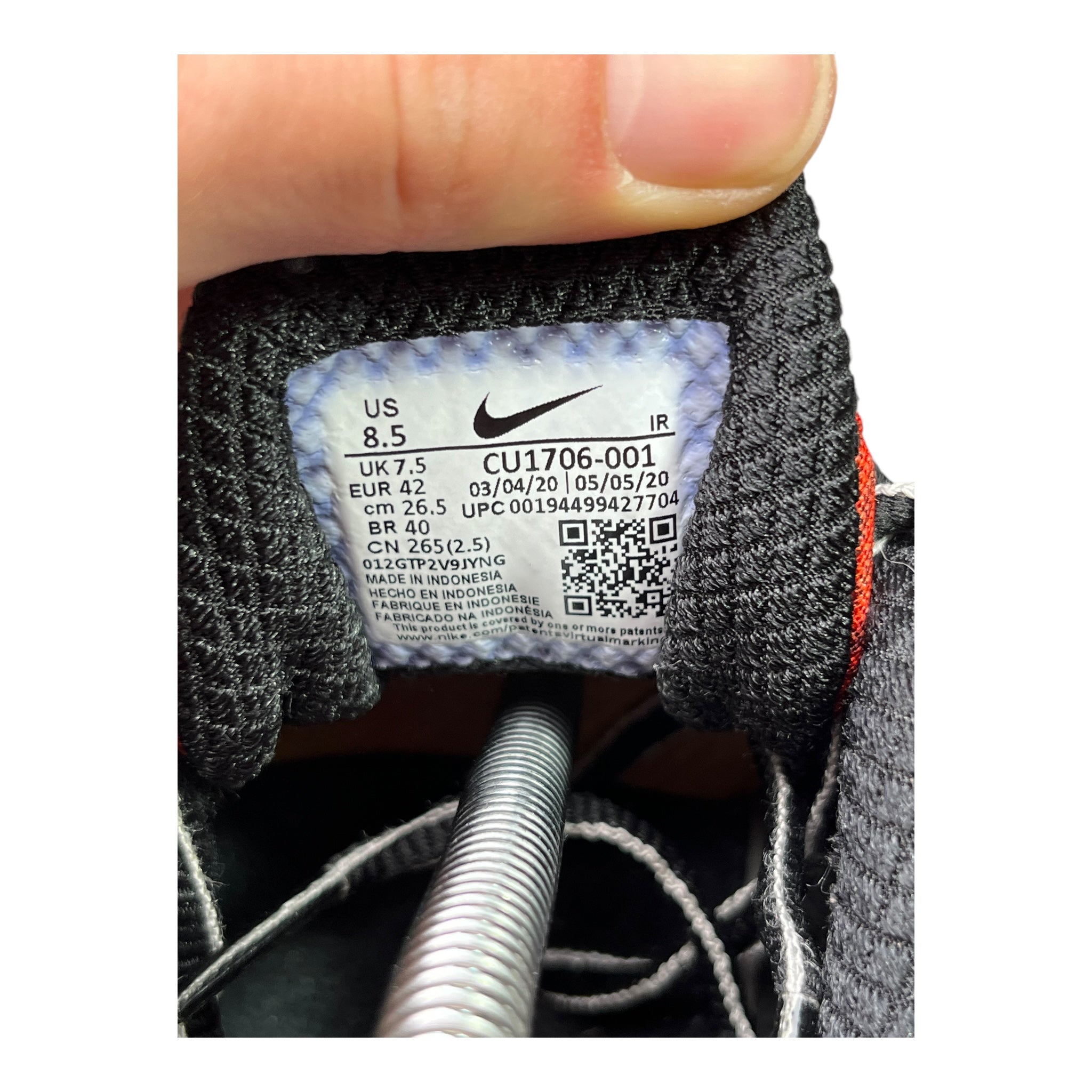 Nike Air Max Tailwind 5 Skepta Bloody Chrome (42EU)