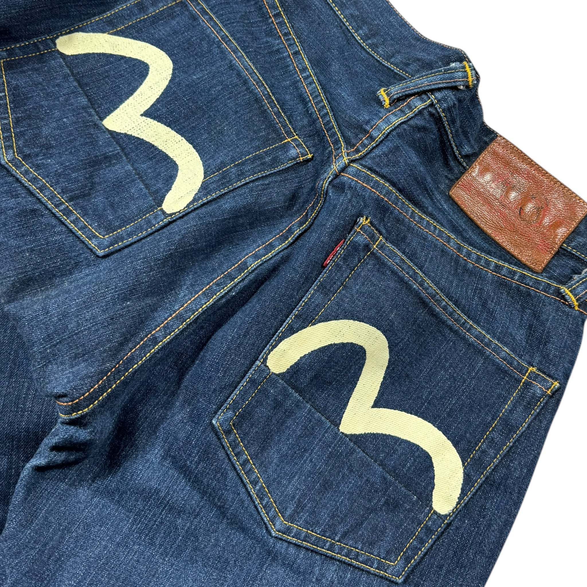 Evisu seagull baggy jeans