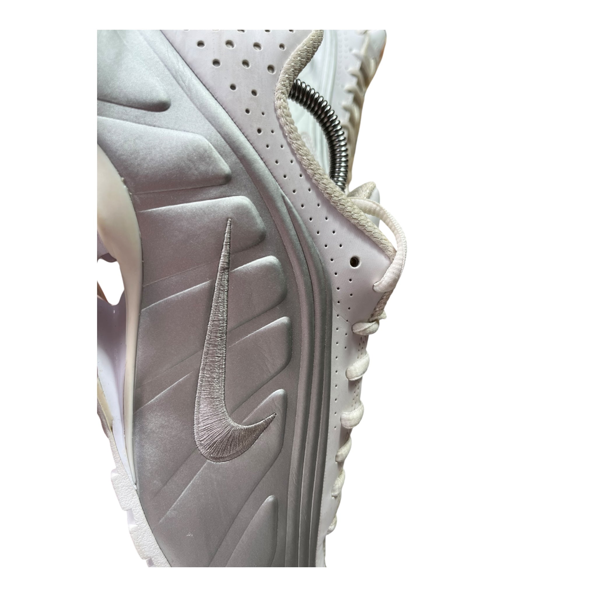 Nike Shox R4 White Metallic Silver (43EU)