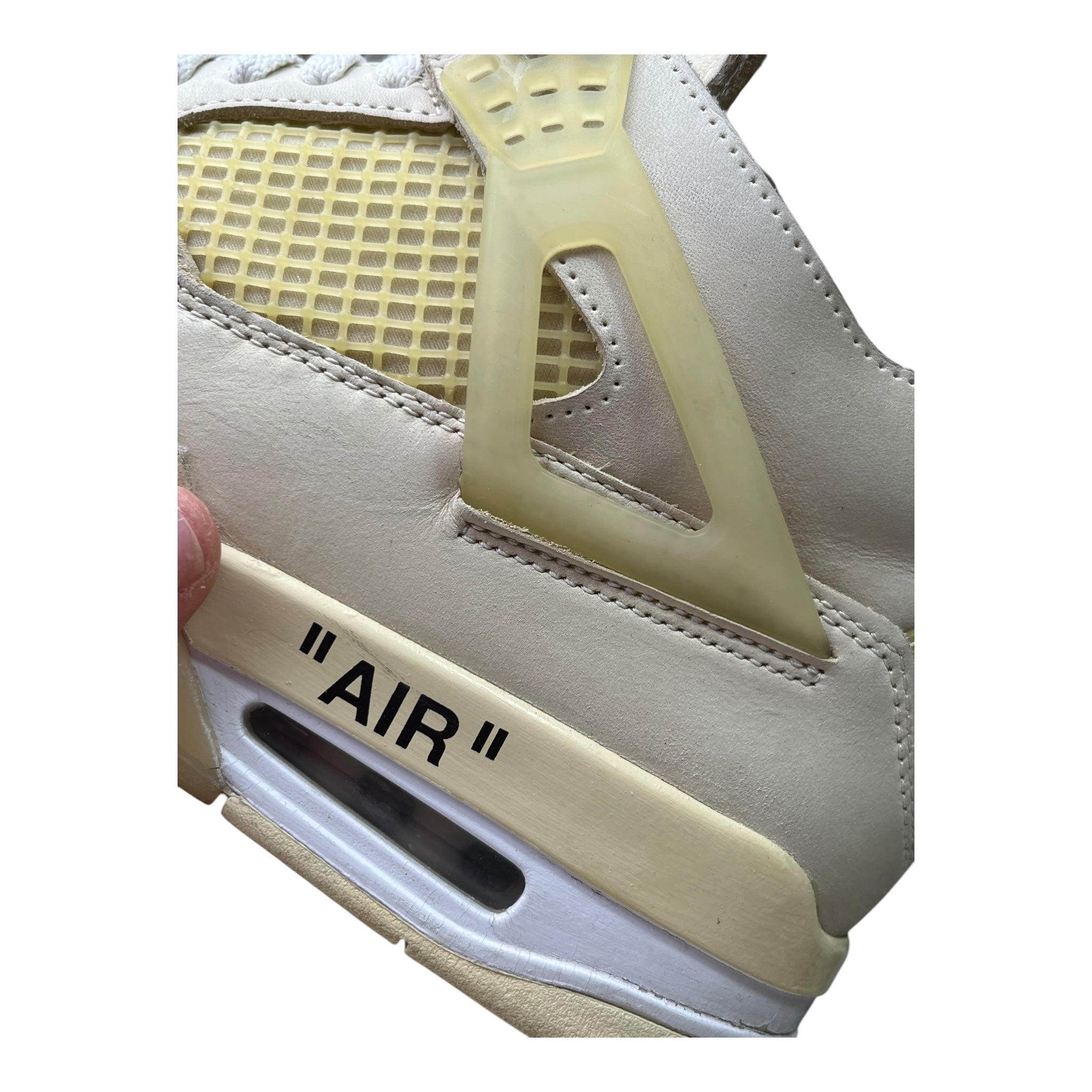 Jordan 4 Retro Off-White Sail (45EU)