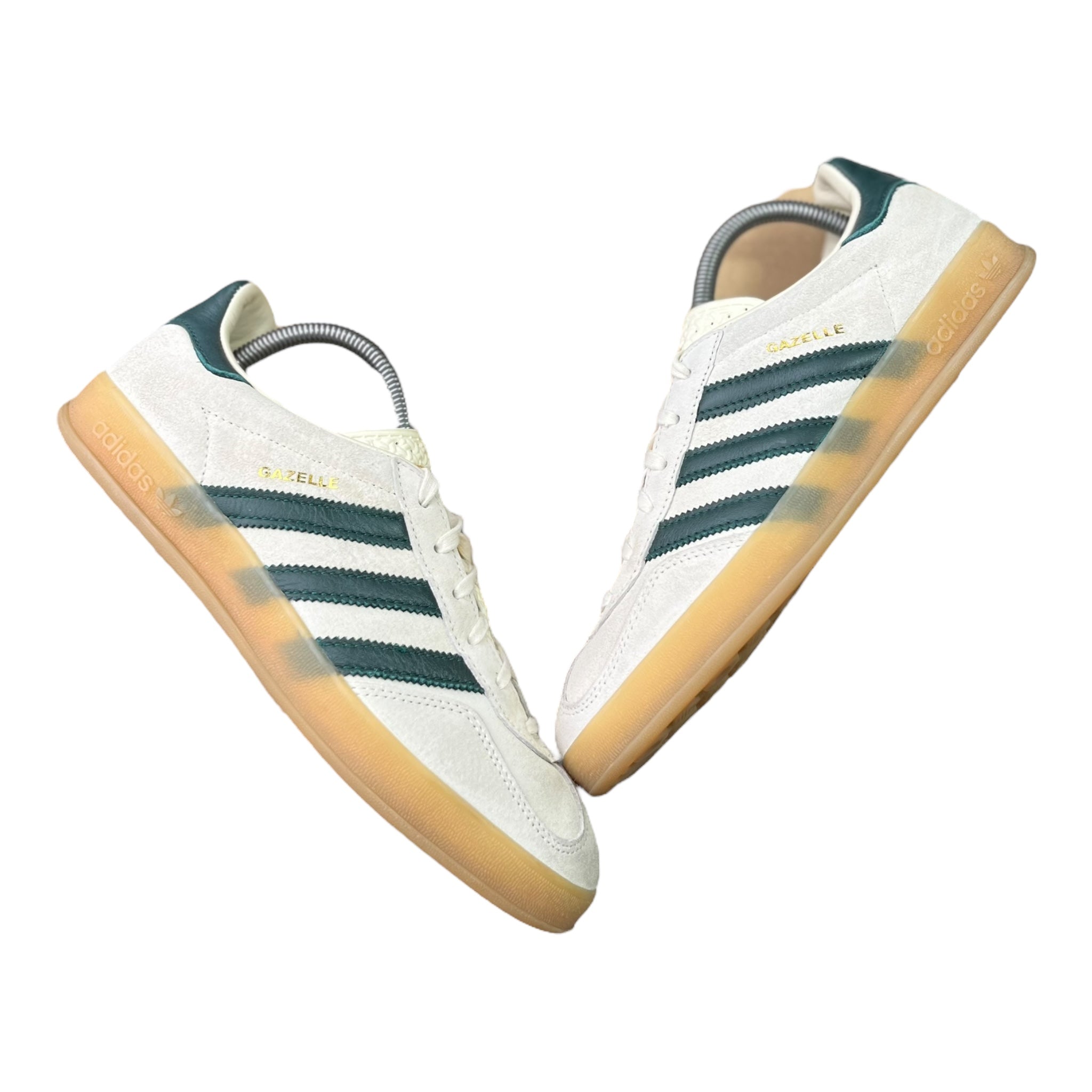 Adidas Gazelle Indoor Creme Collegiate Grün (40EU)