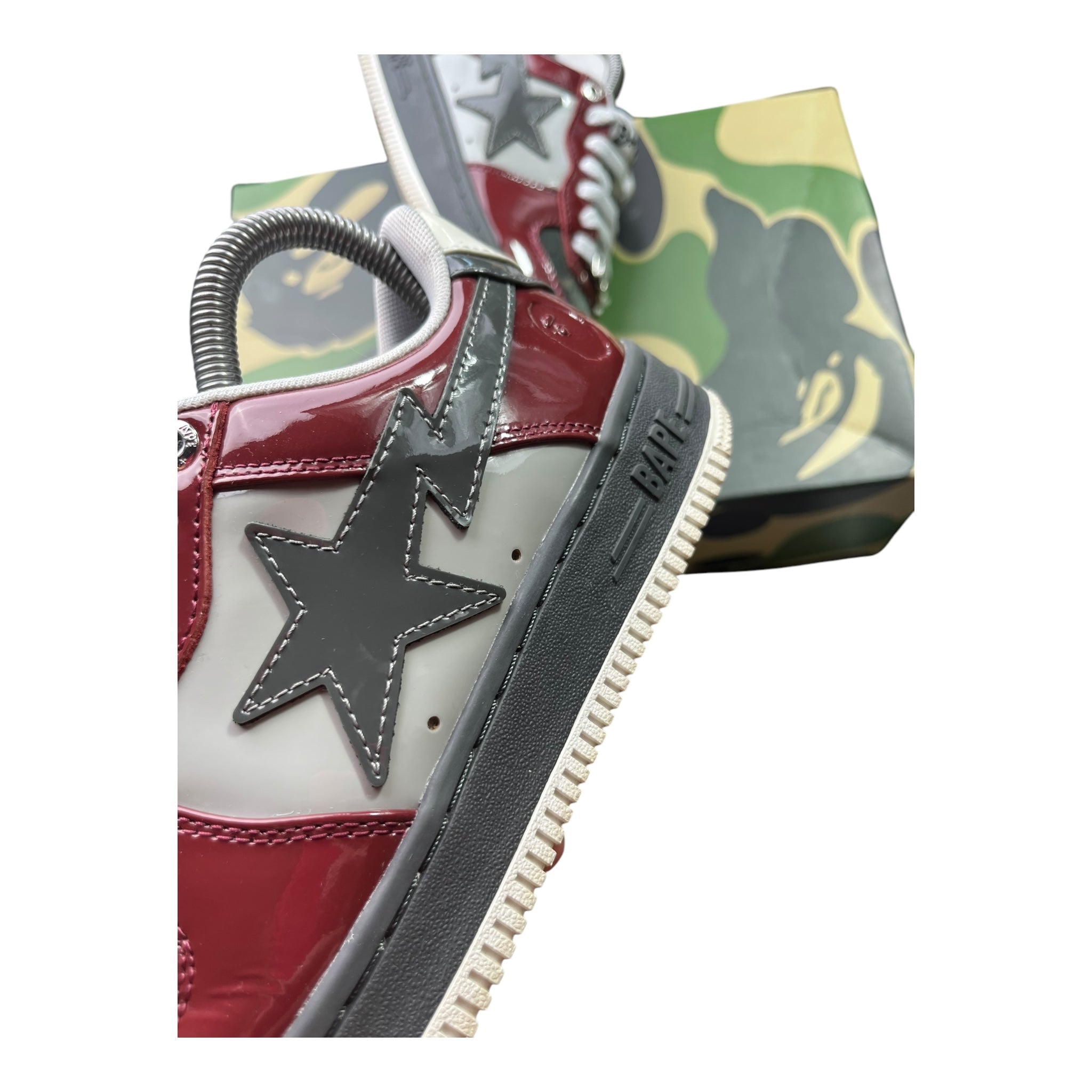 A Bathing Ape Bapesta Ziegelrot (37.5EU)