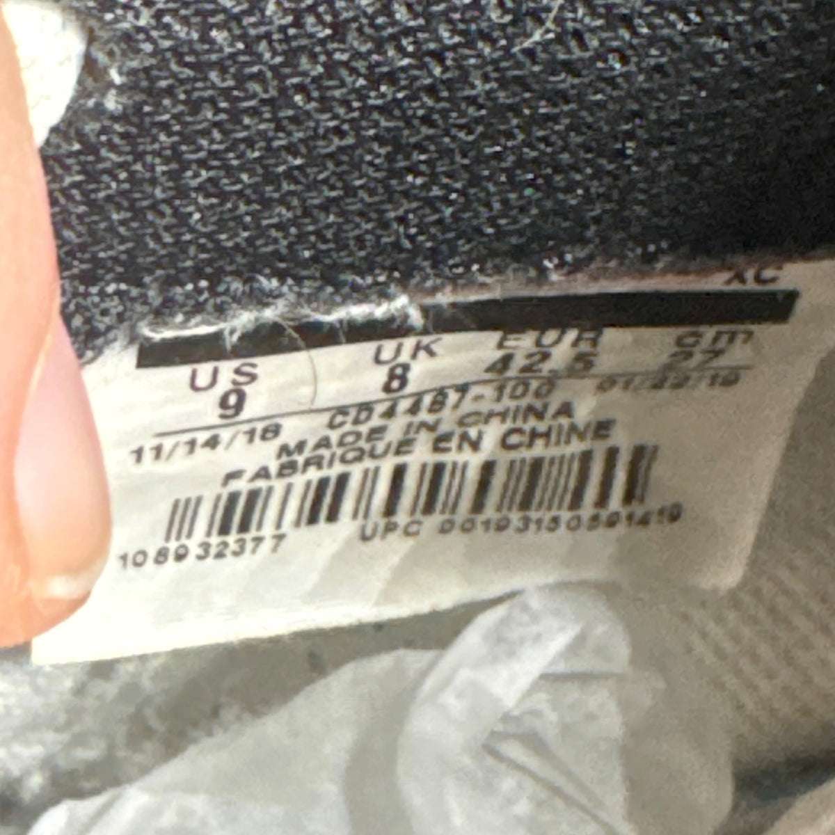 Jordan One High Travis Scott (42.5EU)