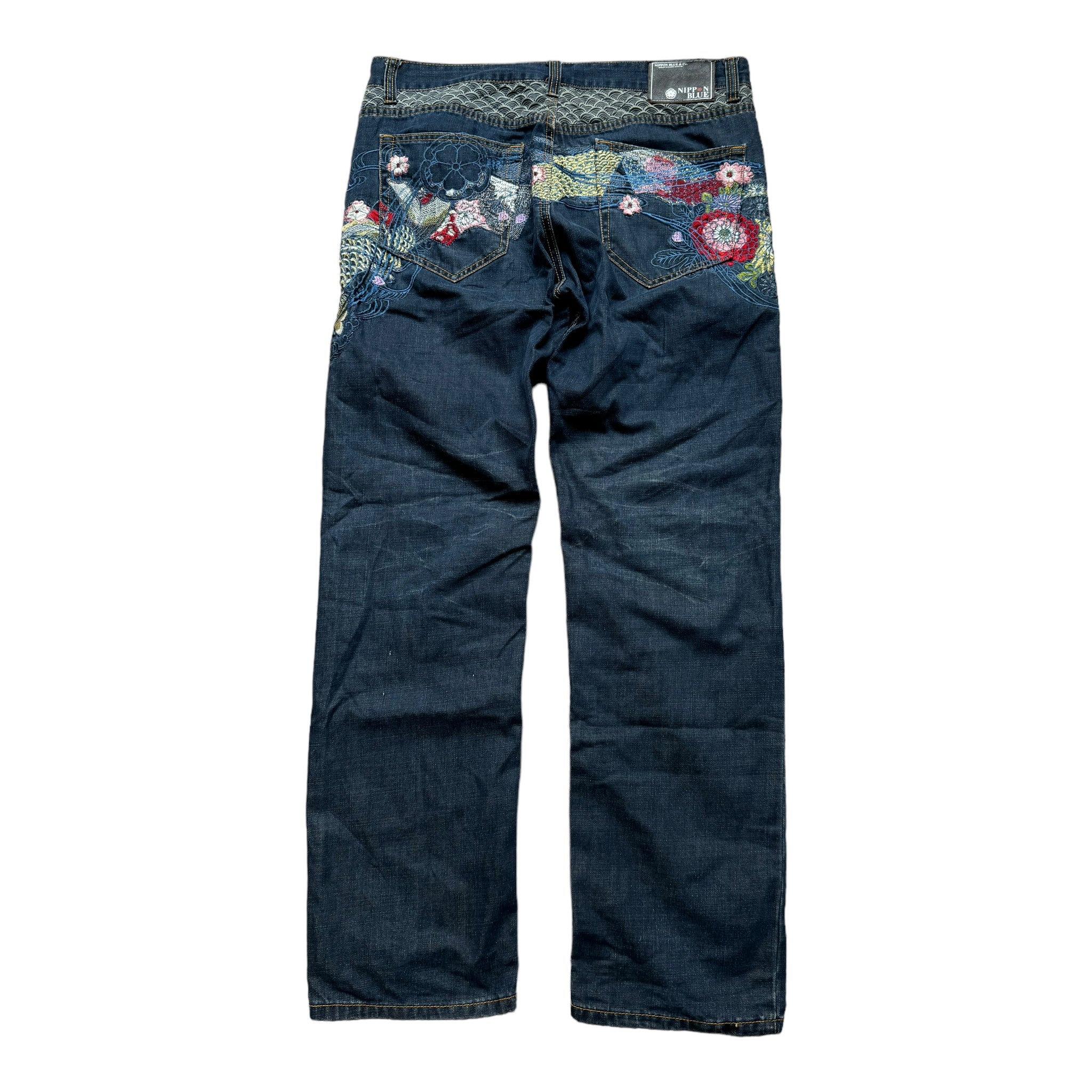 Jean Baggy Nippon Blau (XL)