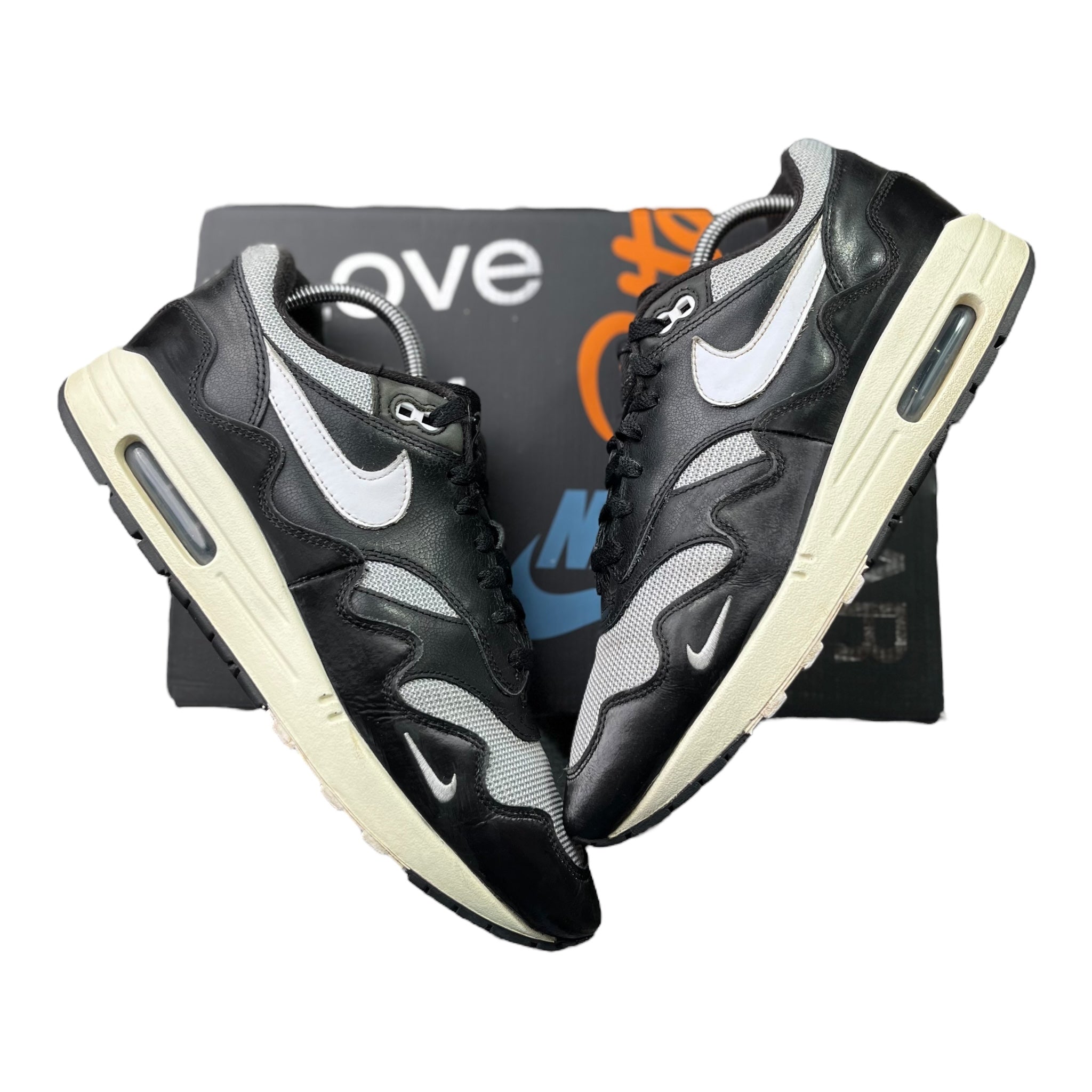 Nike Air Max 1 Patta Waves Black (45EU)