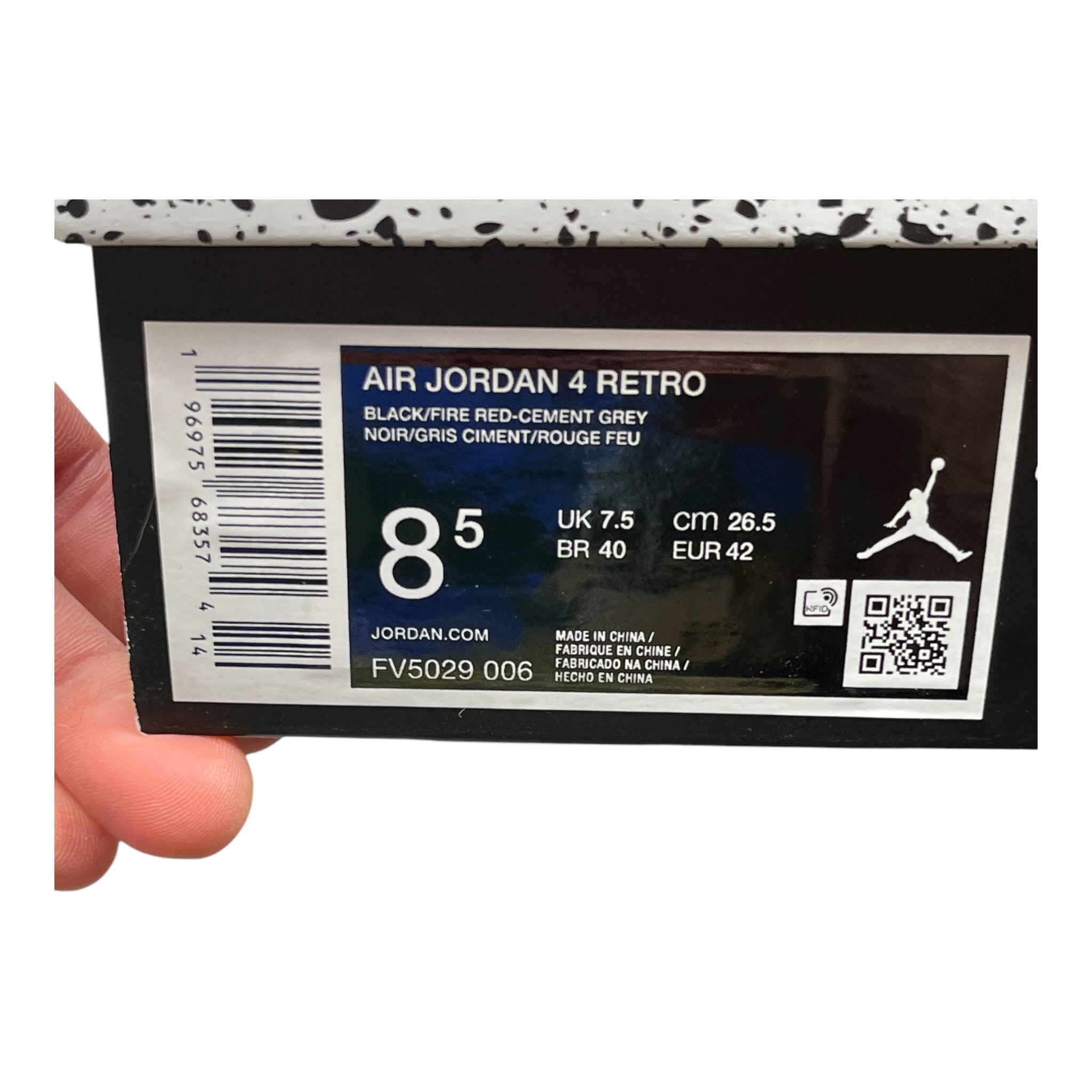 Jordan 4 Retro Bred Reimagined (42EU)