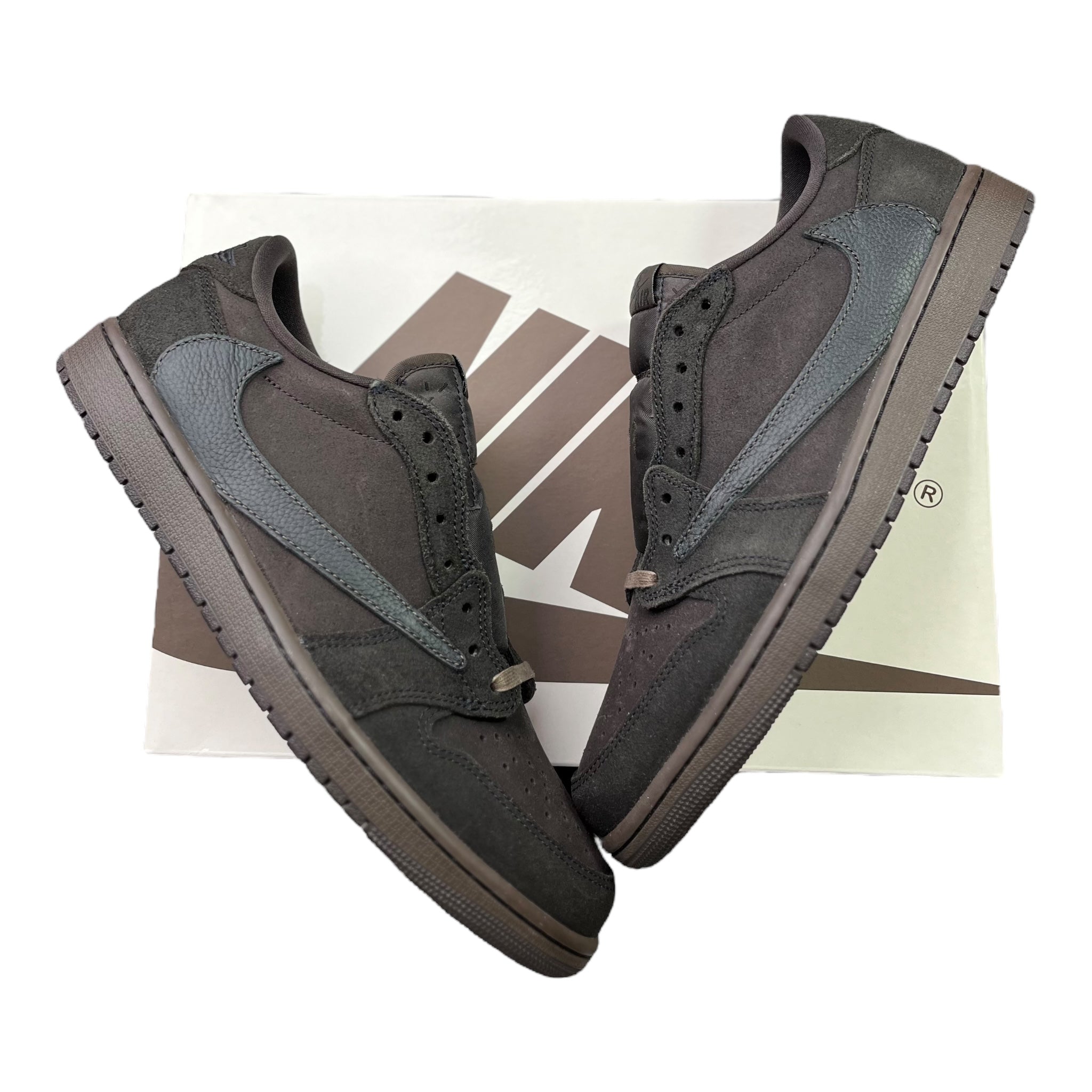 Jordan 1 Low SP Travis Scott Velvet Brown (44.5EU )