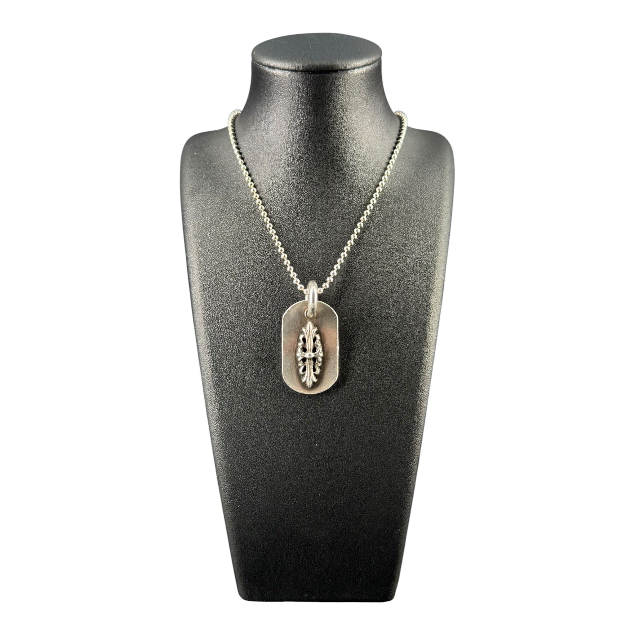 Chaîne et Pendentif Chrome Hearts Argent 925