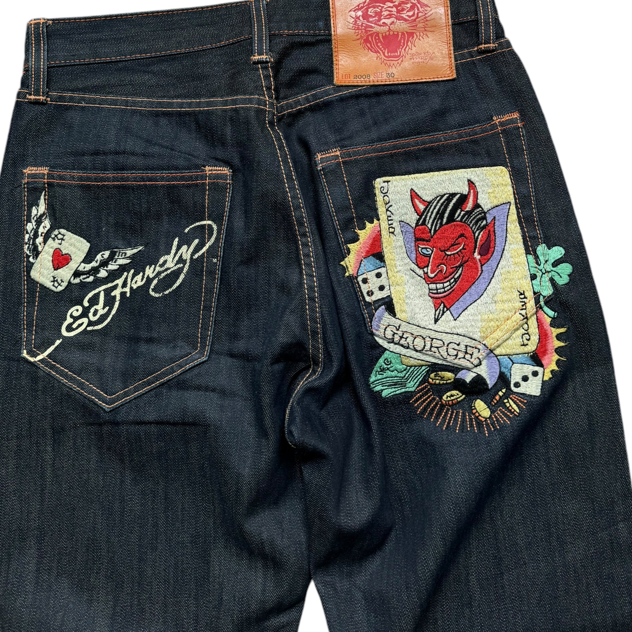 Jean Baggy Ed Hardy (S)