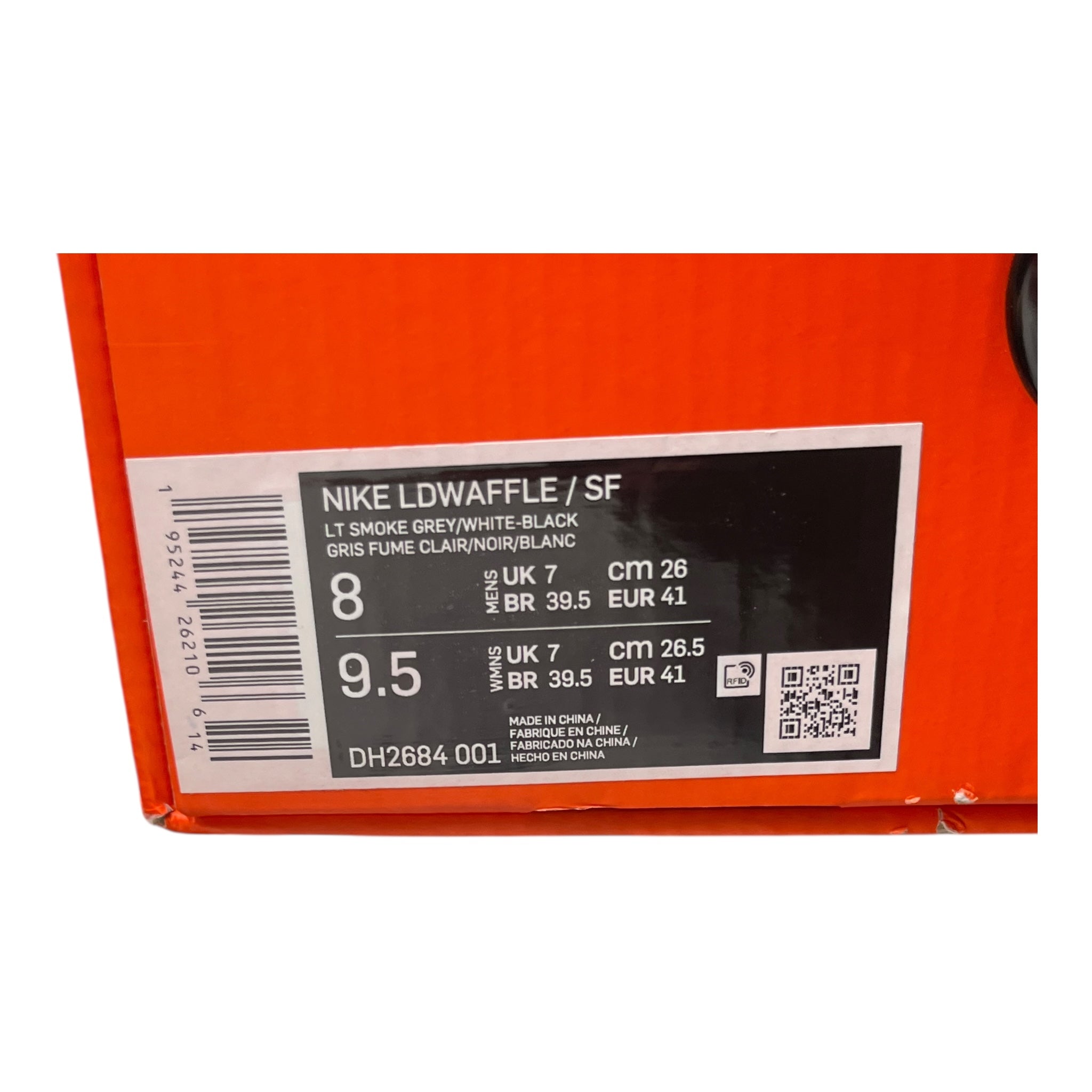 Nike Ld Waffle Sacai Fragment Grey (41EU)