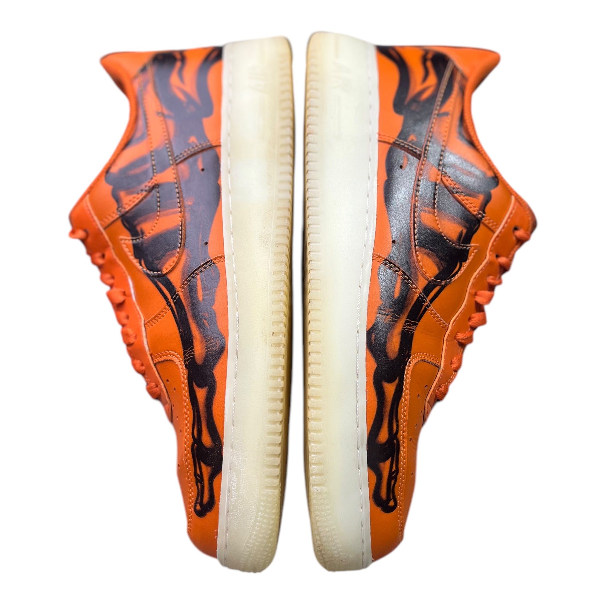 Nike Air Force 1 Low Skeleton Orange (44.5EU)