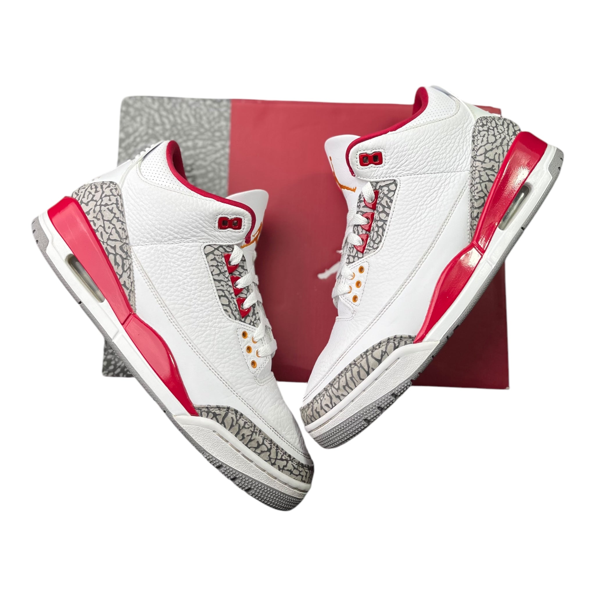 Jordan 3 Retro Cardinal Red (45EU)