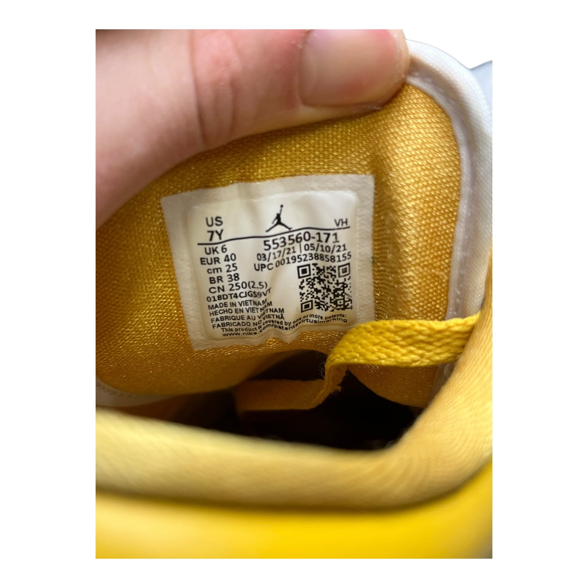 Jordan 1 Low Pollen (40EU)