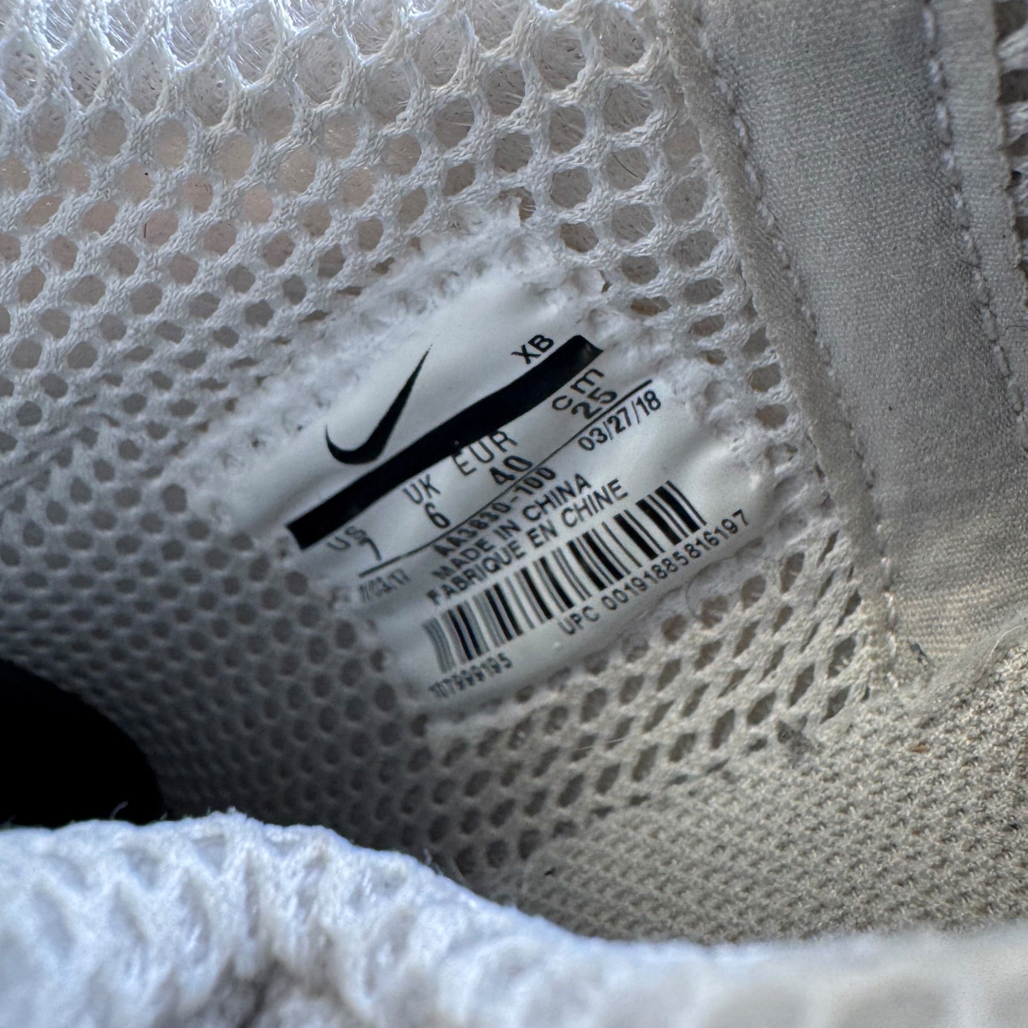 Air Max Presto Off-White (40EU)
