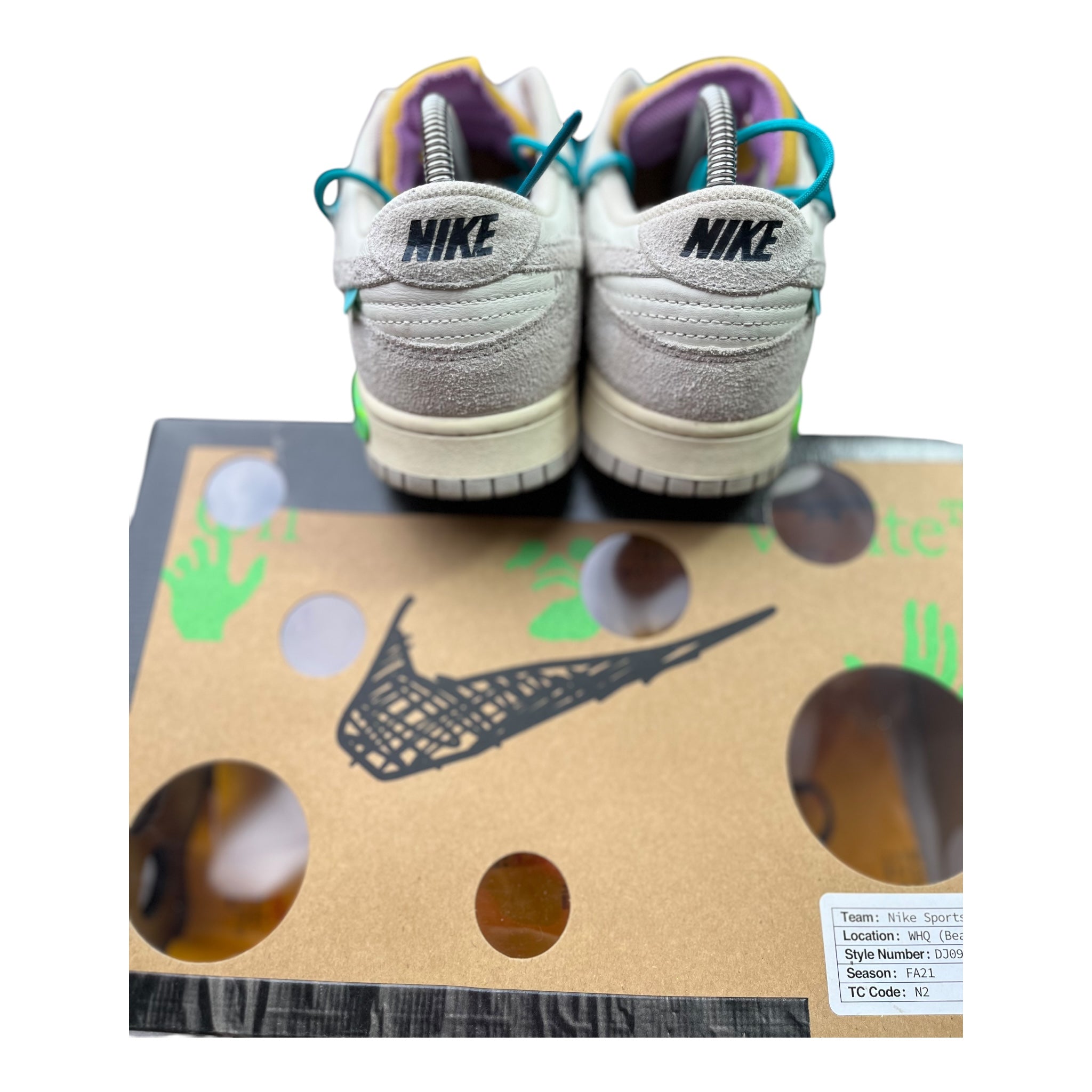 Nike Dunk Low Off-White Lot 36 (42.5EU)