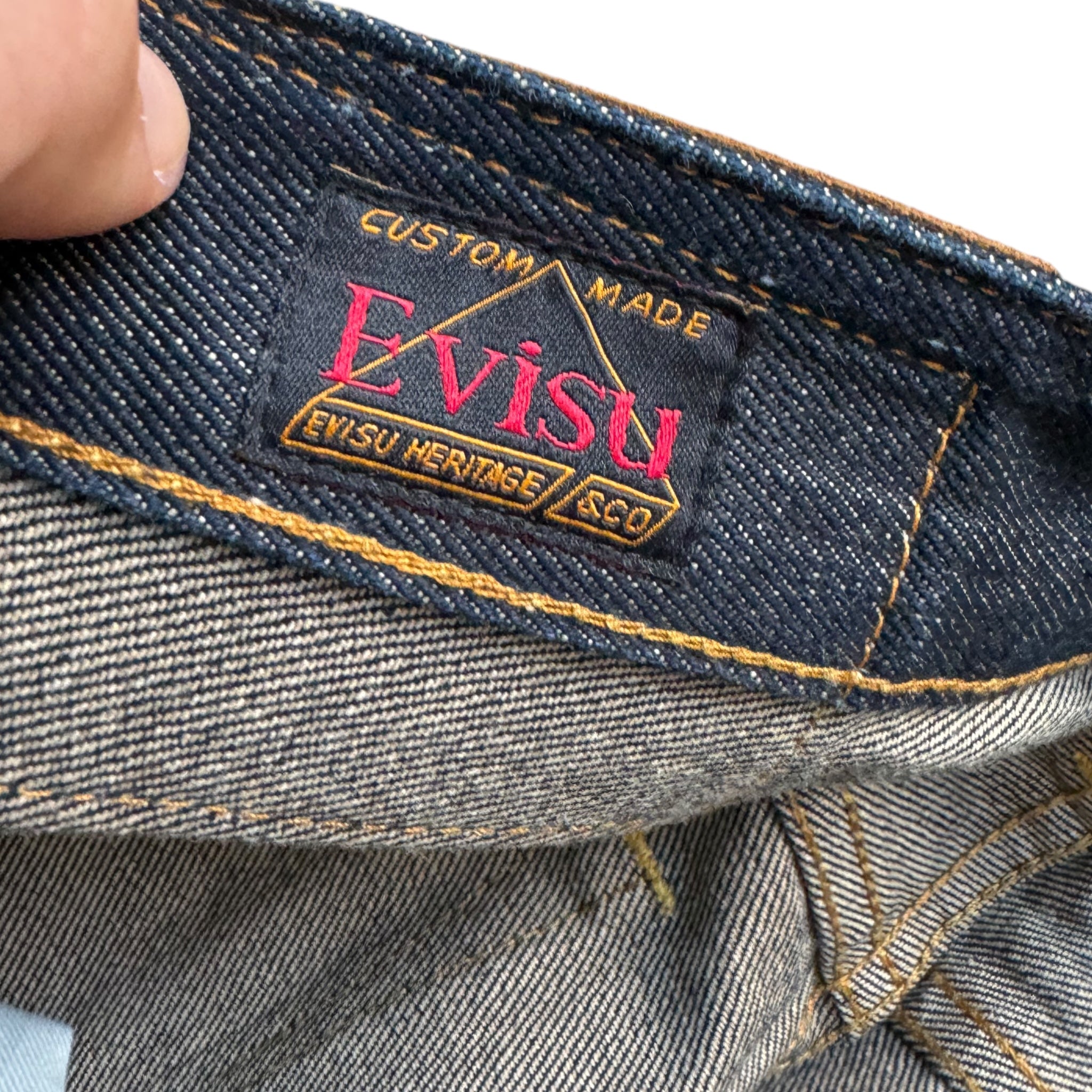 Evisu Daicock baggy jeans (S)