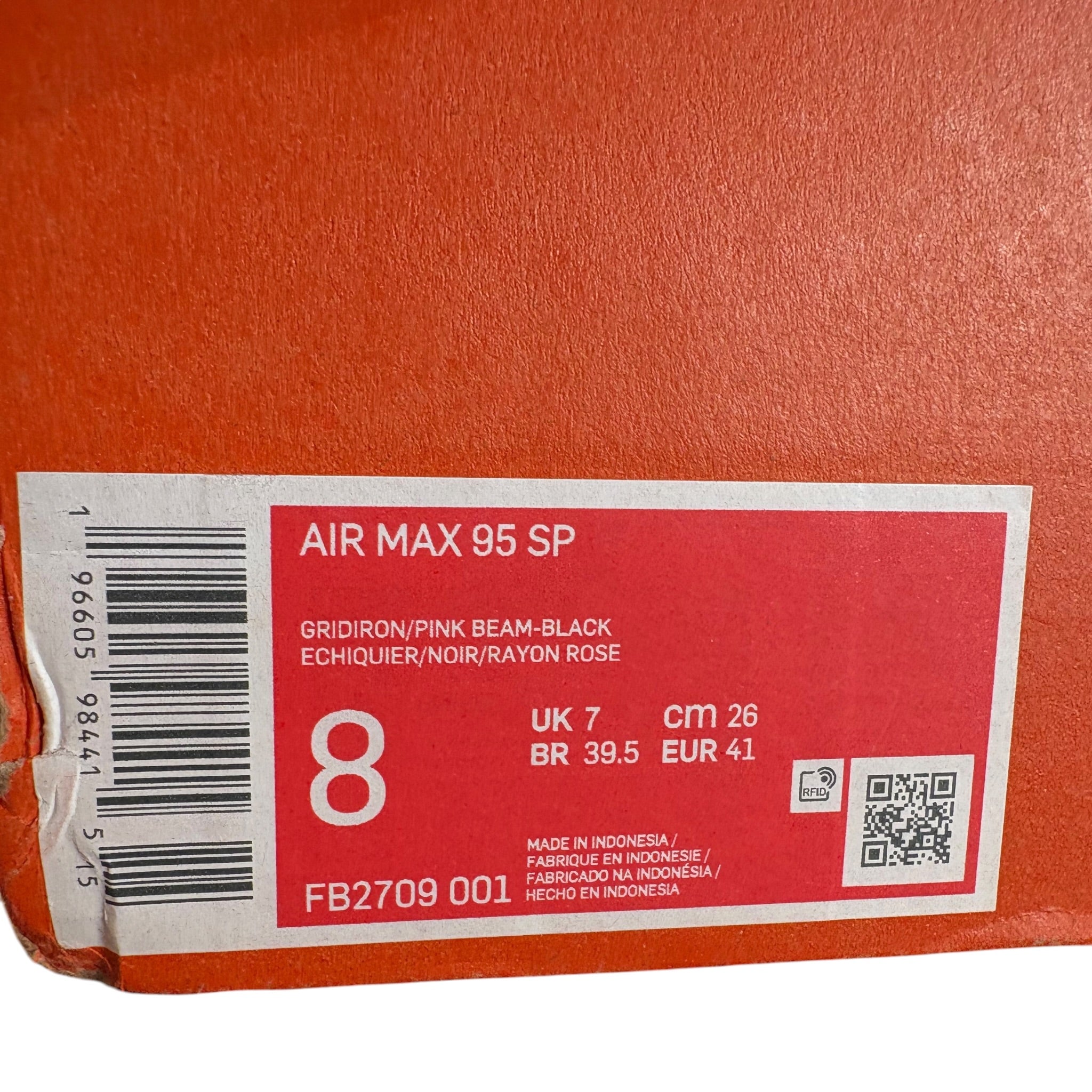 Air Max 95 Corteiz Pink Beam (41EU)