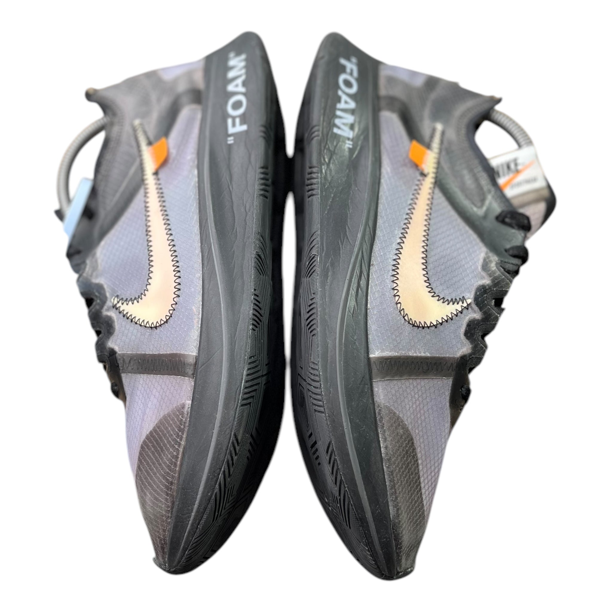 Nike Zoom Fly Off-White Black Silver (42.5EU)