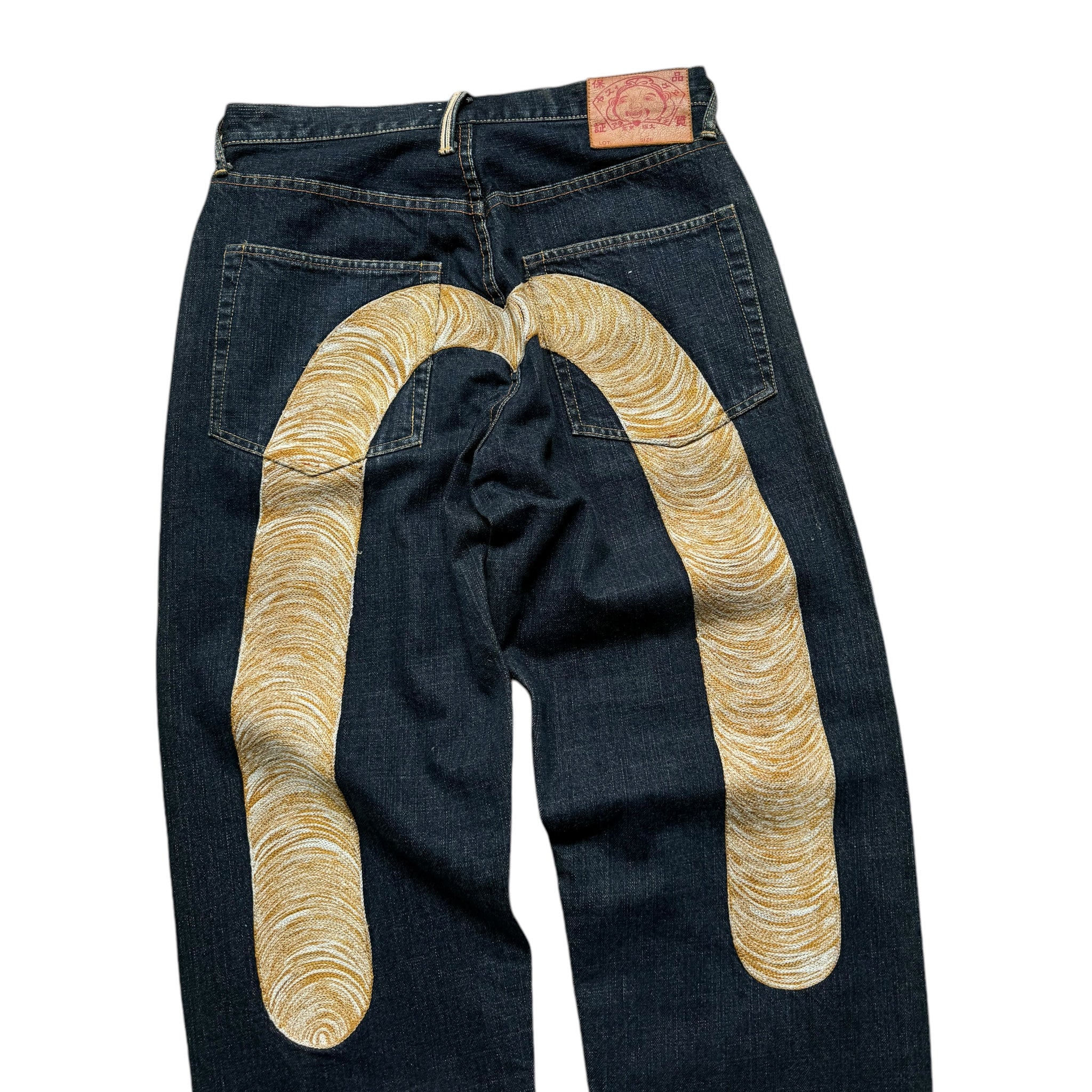 Jean baggy Evisu daicock (S)