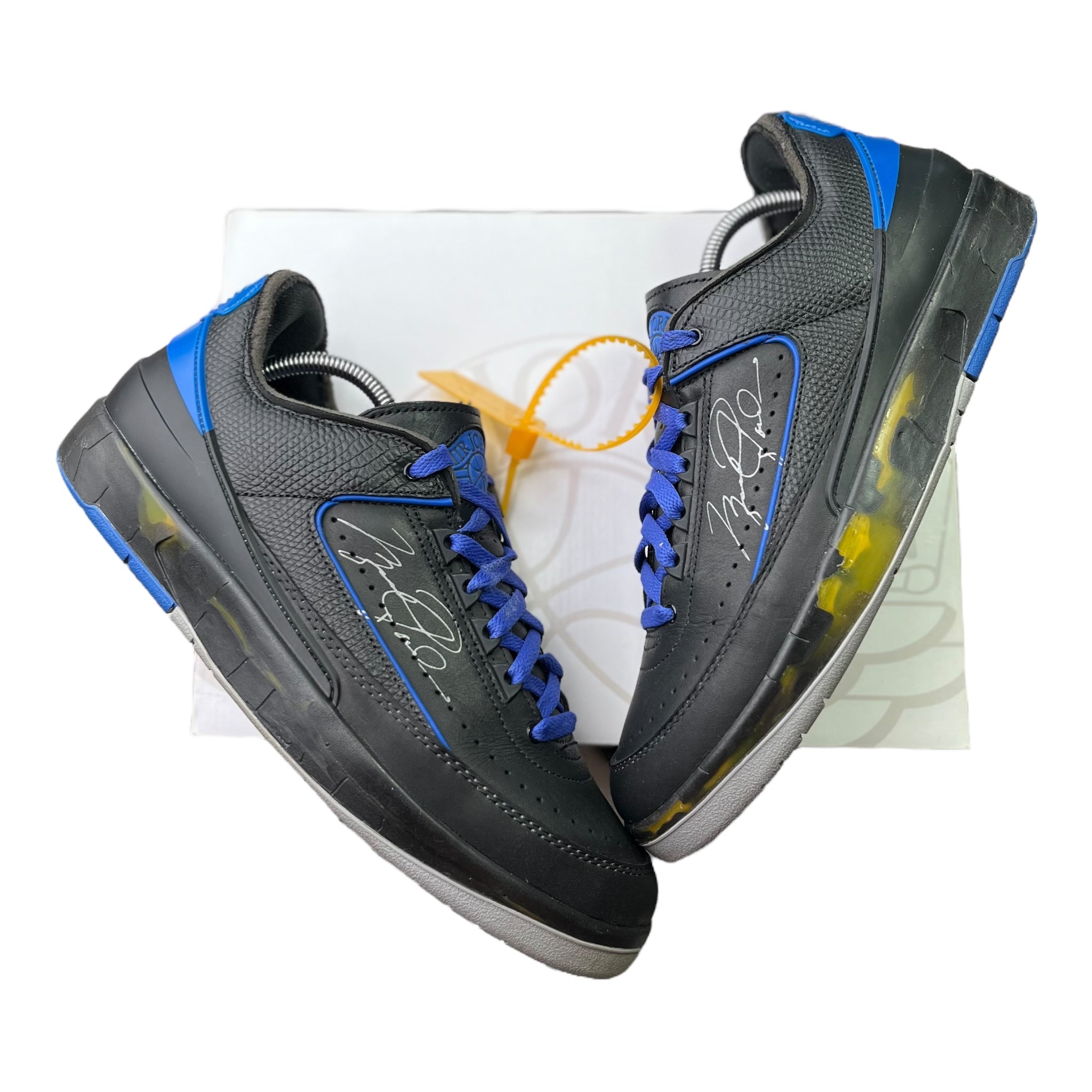 Jordan 2 Retro Low SP Off-White Black Blue (44.5EU)