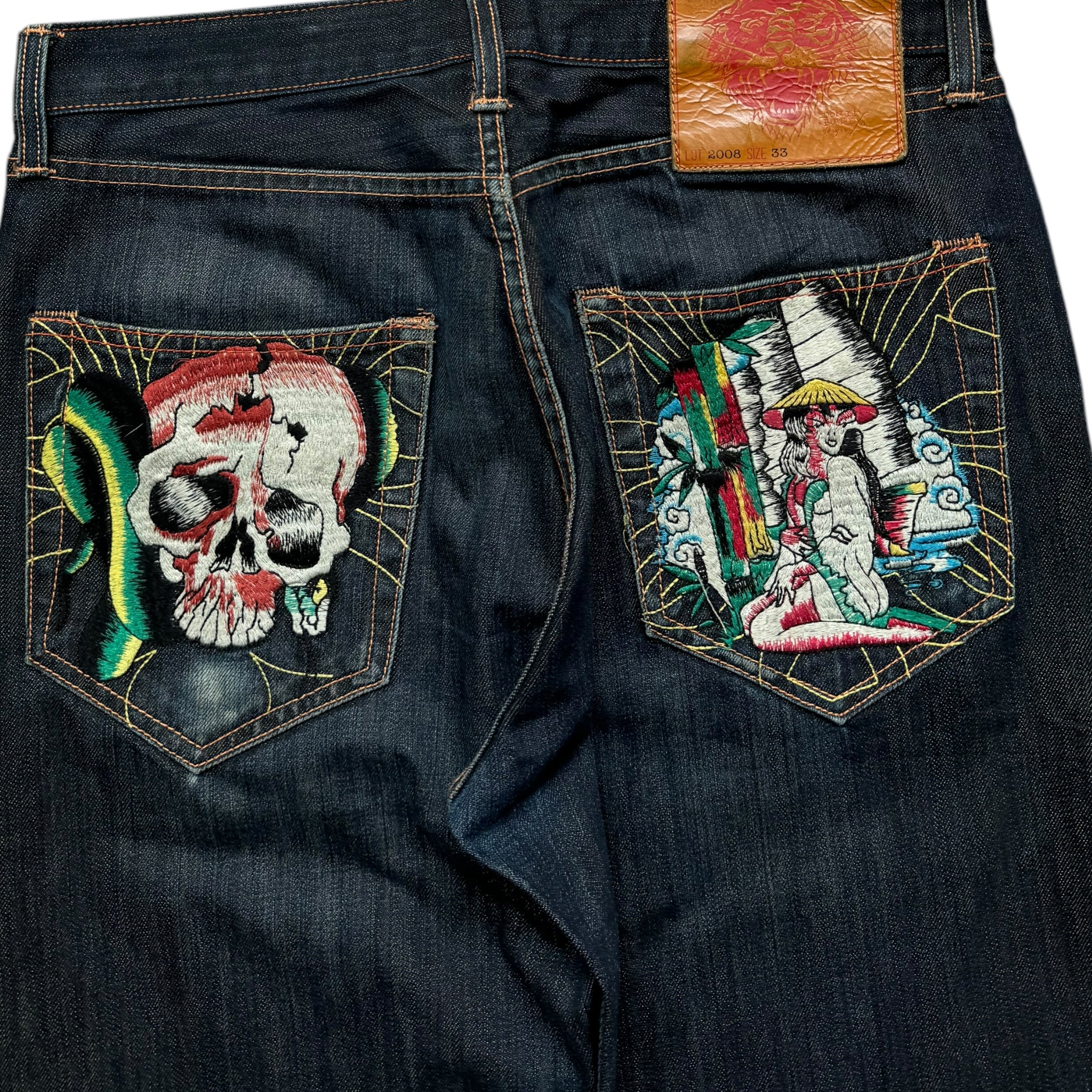 Jean baggy Ed Hardy (M)