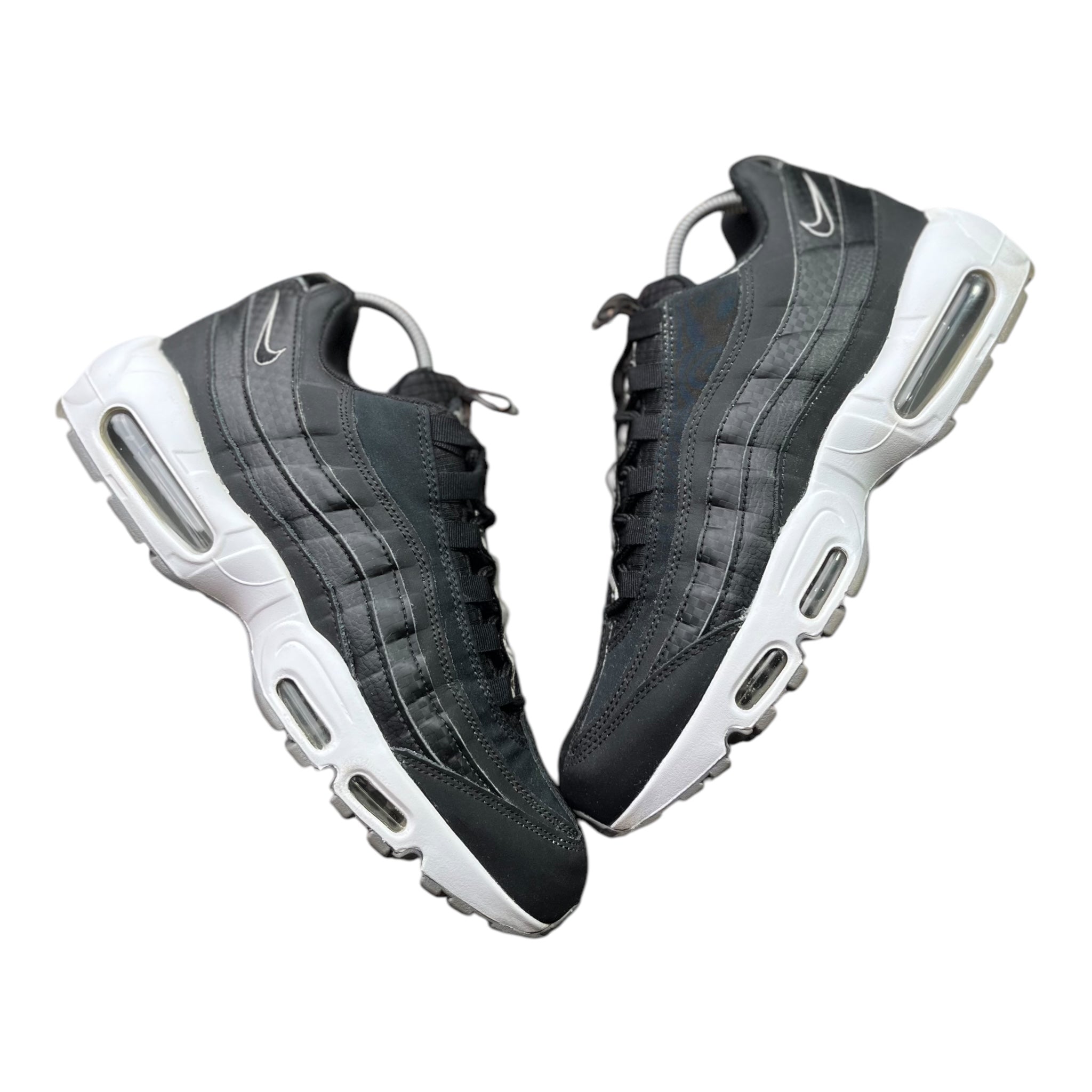 Nike Air Max 95 SE Pull Tab Schwarz Weiß (42EU)