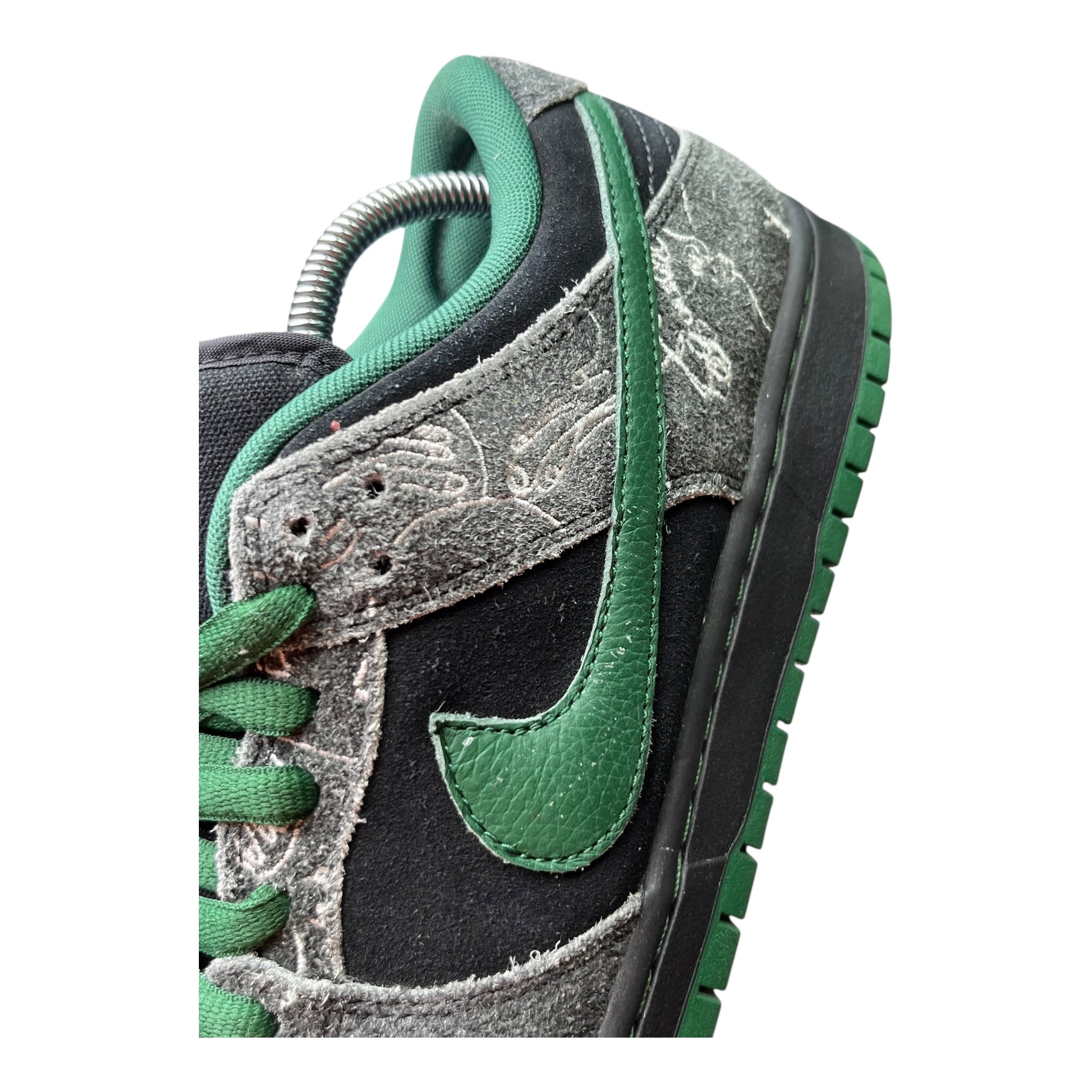 Nike Dunk Low SB There Skateboards Schwarz Gorge Grün (44.5EU)