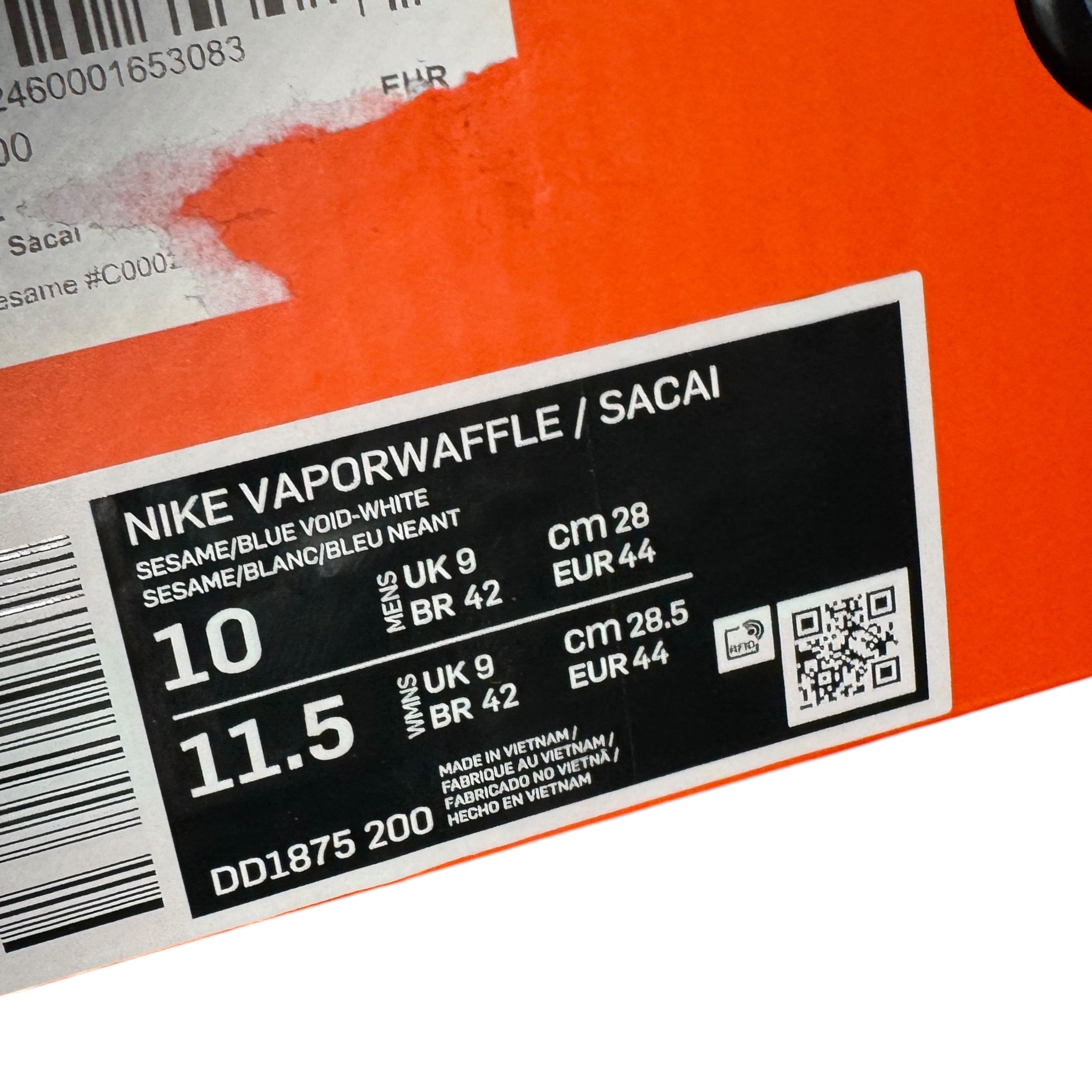 Sacai VaporWaffle Sesame (44EU)
