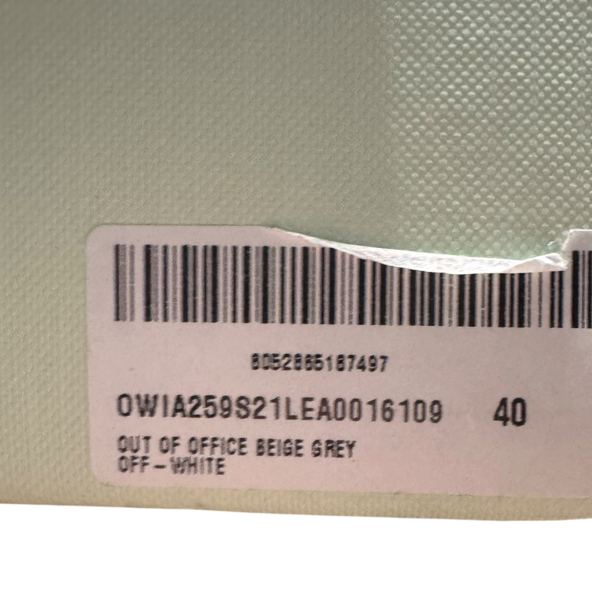Off White Out Off Office (40EU)