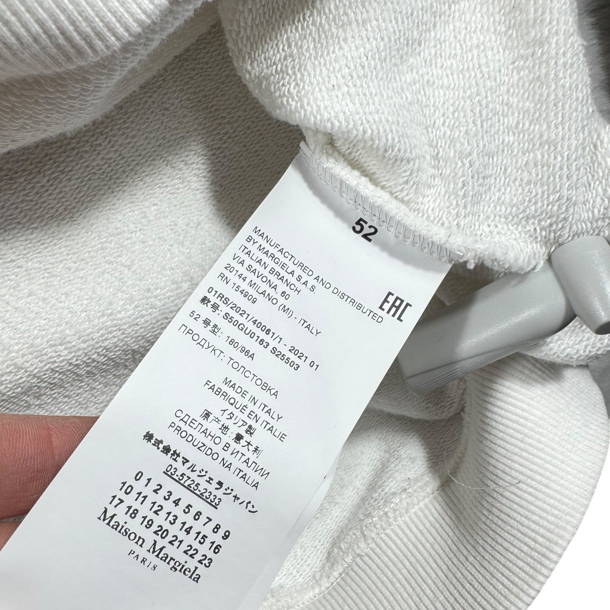 Sweat Maison Margiela (XL)