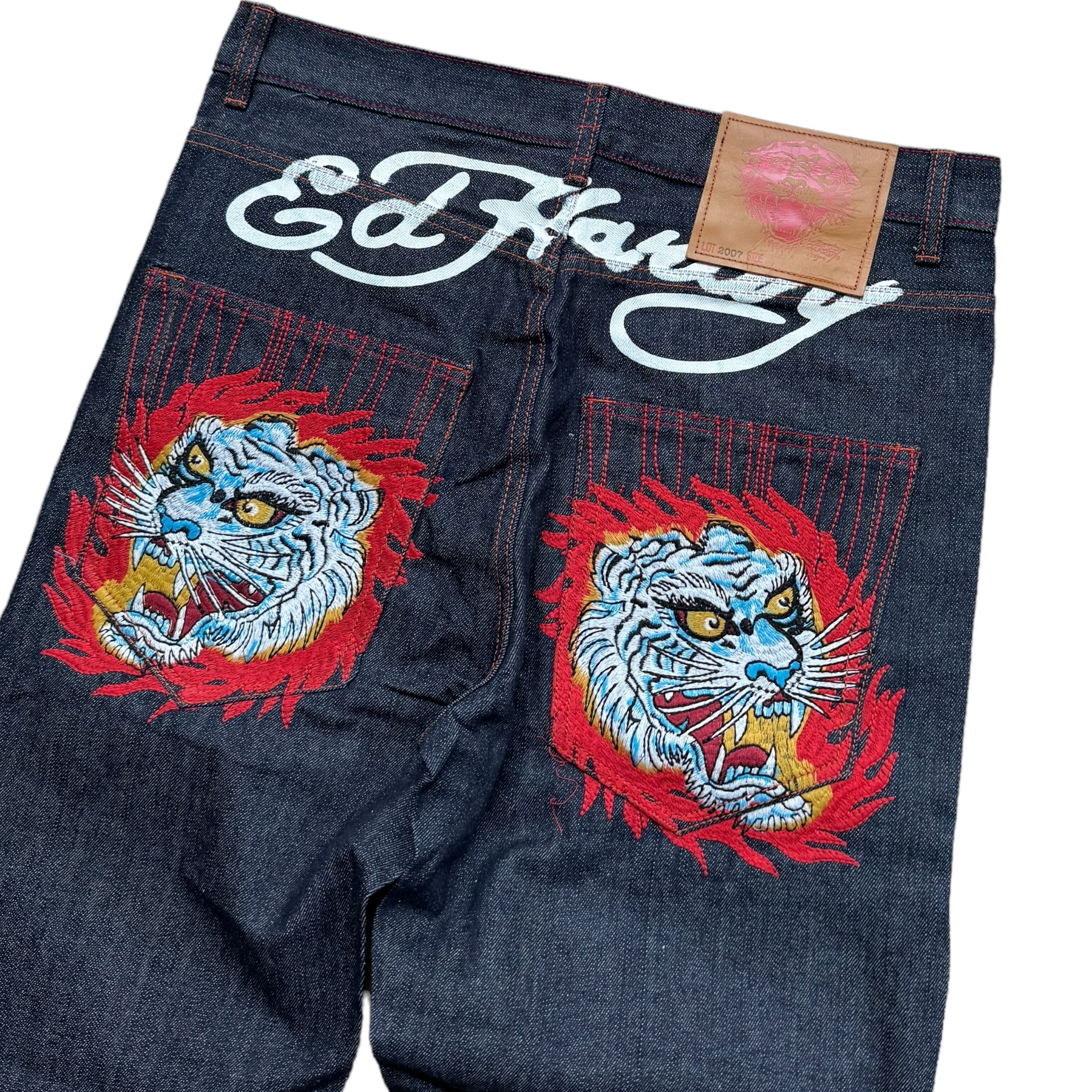 Ed Hardy Vintage Baggy-Jeans (L)