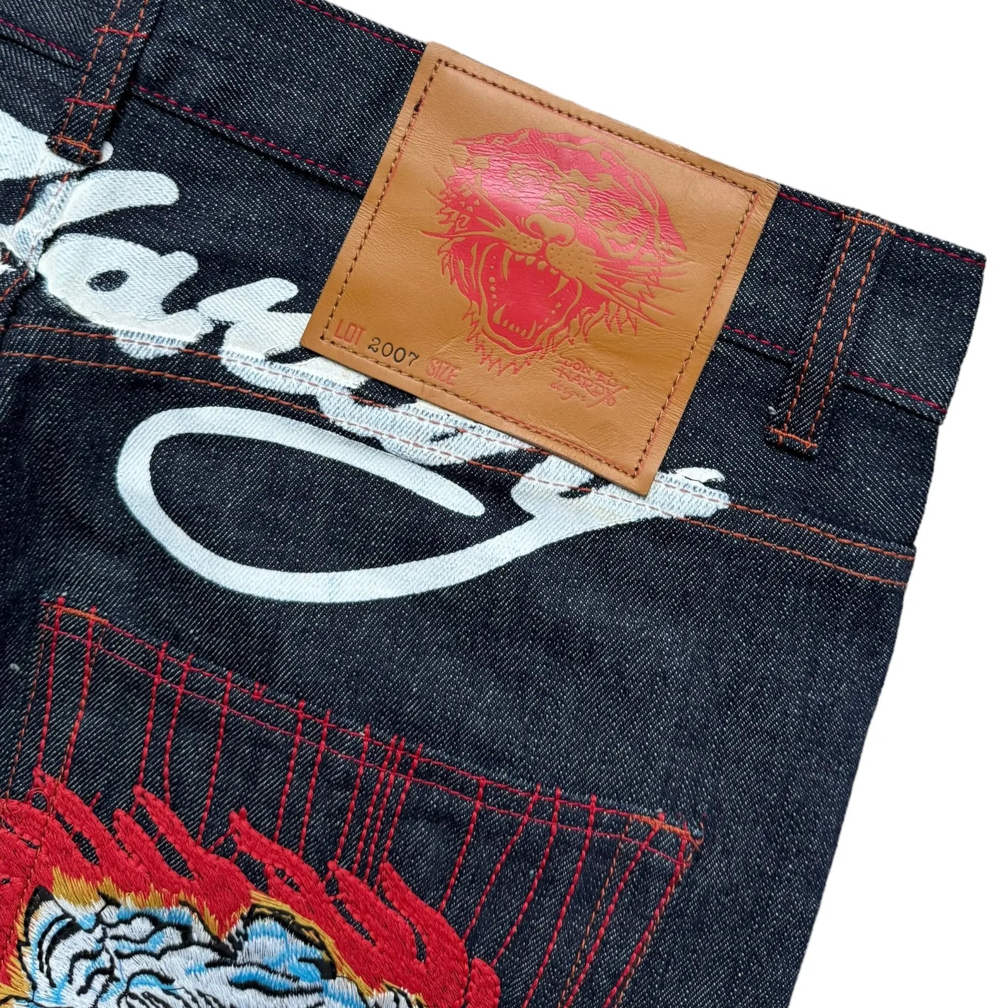 Ed Hardy Vintage Baggy-Jeans (L)