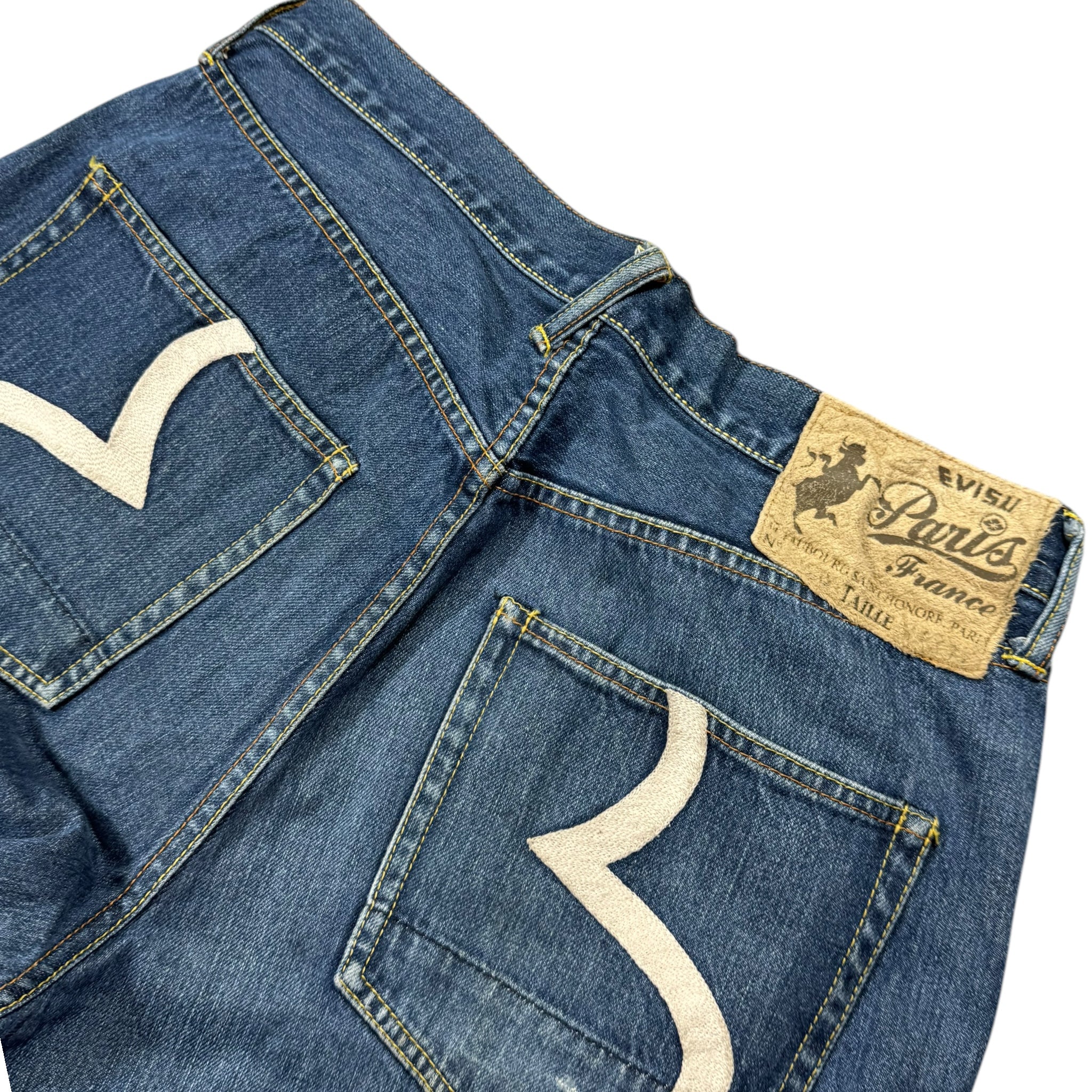 Jean baggy seagull Evisu (L)