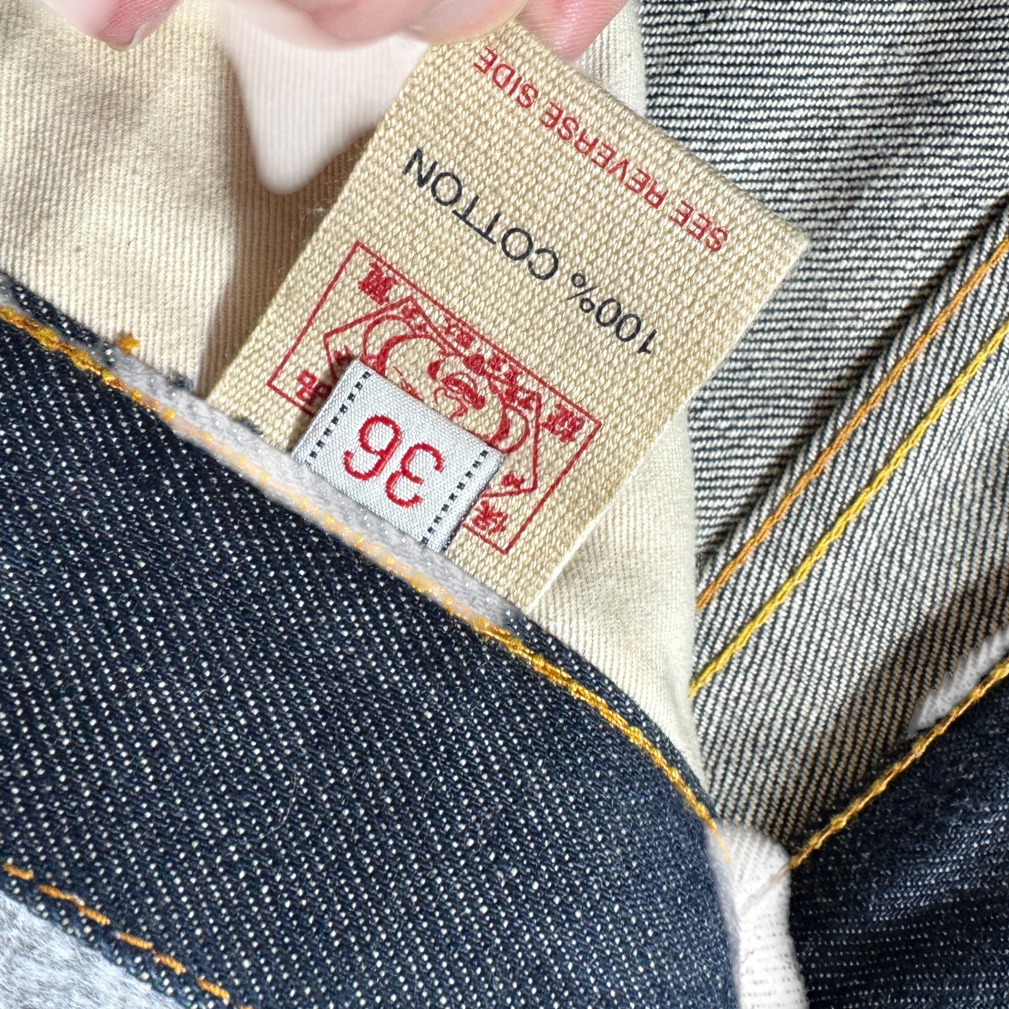 Jean baggy seagull Evisu (XL)