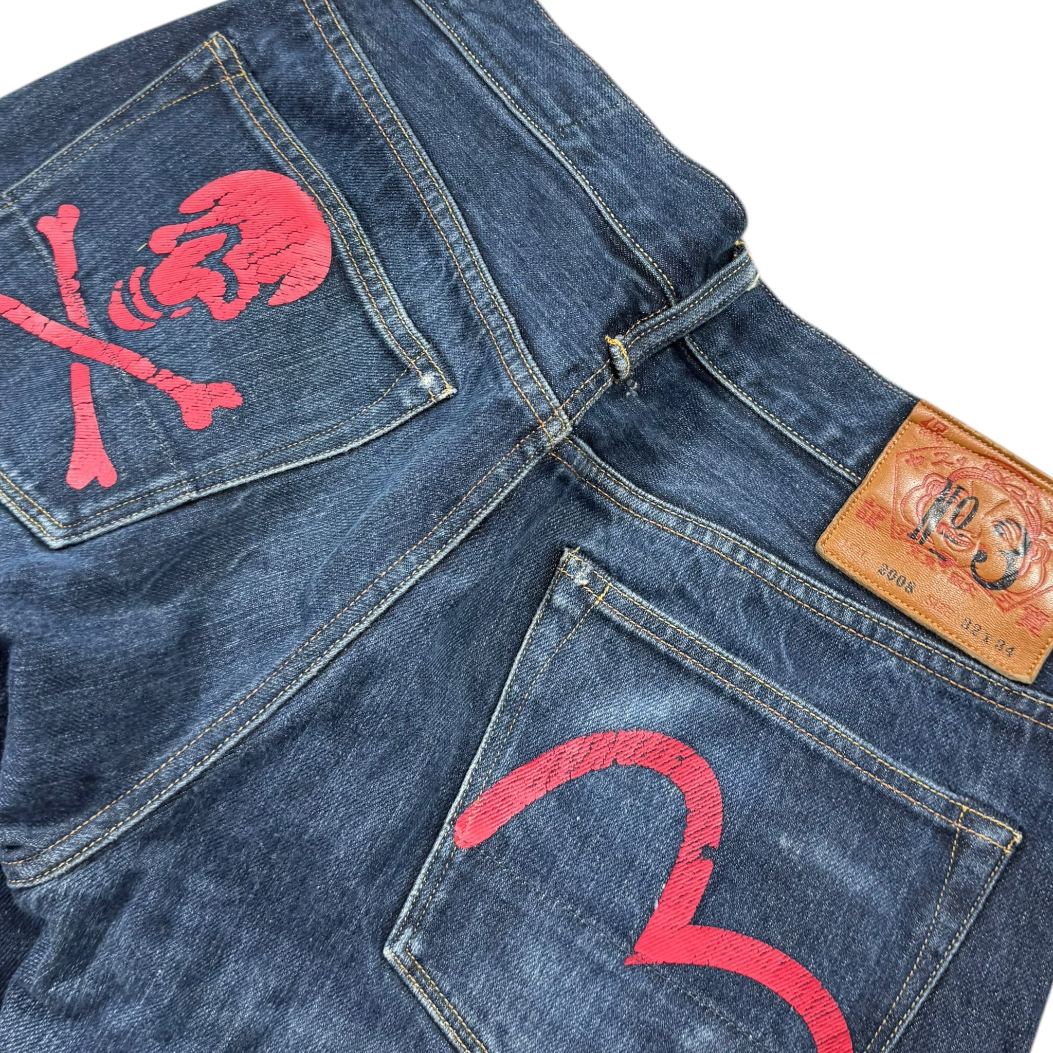 Jean baggy seagull Evisu (L)