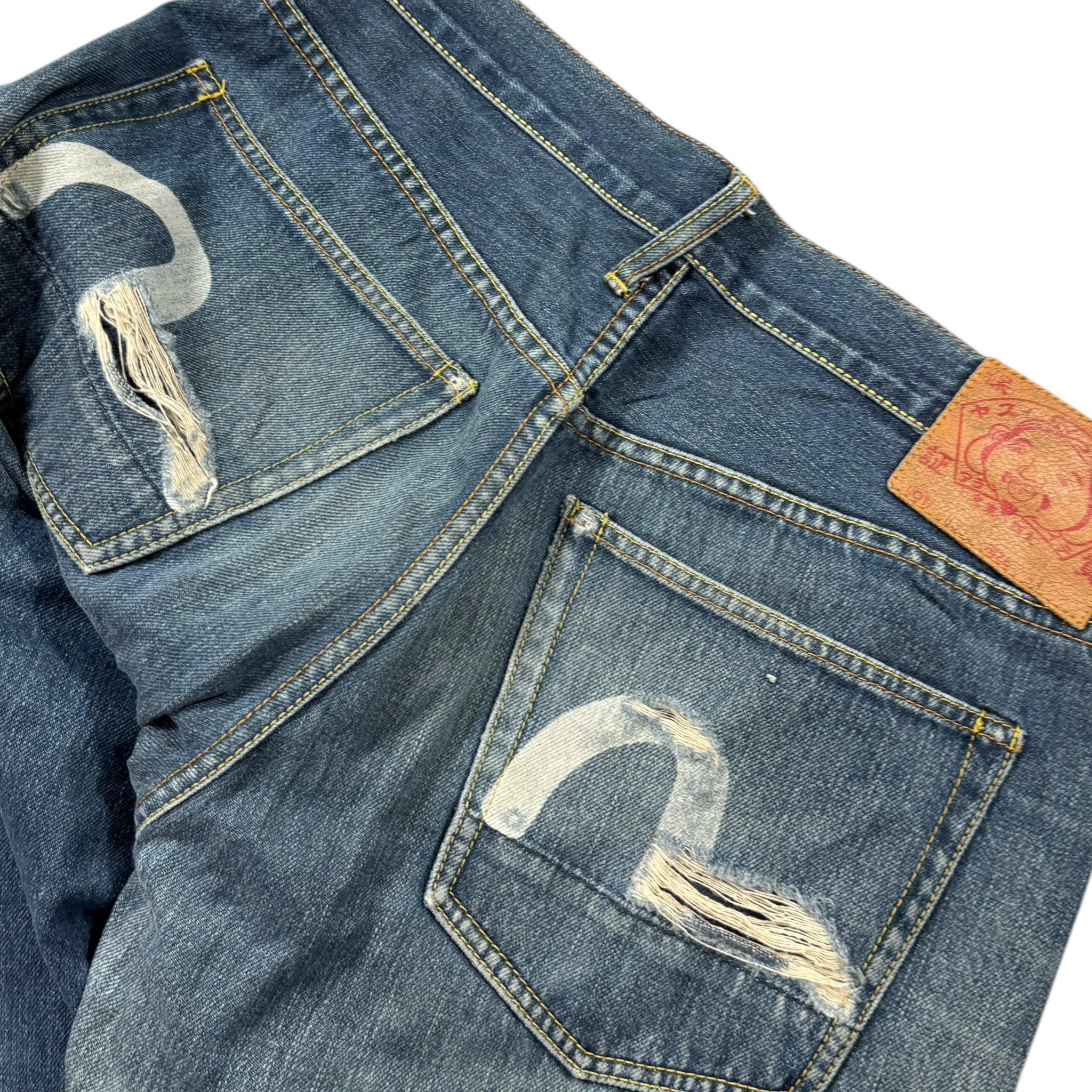 Jean baggy seagull Evisu (M)